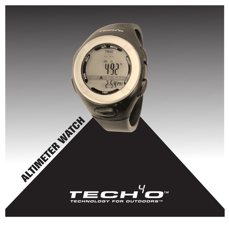 Tech4o Altimeter Watch Watch User Manual