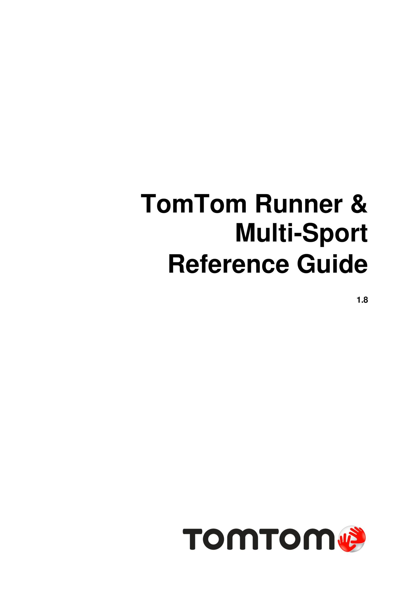 TomTom 1RH0.001.02 Watch User Manual