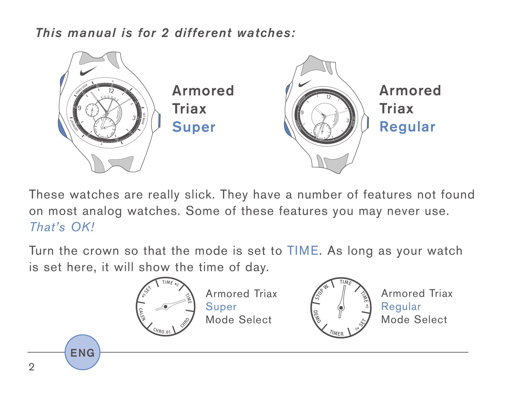 Triax SR927W Watch User Manual
