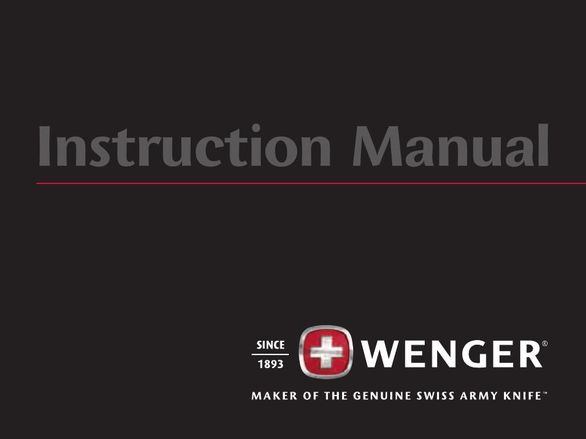 Wenger Battalion Watch User Manual