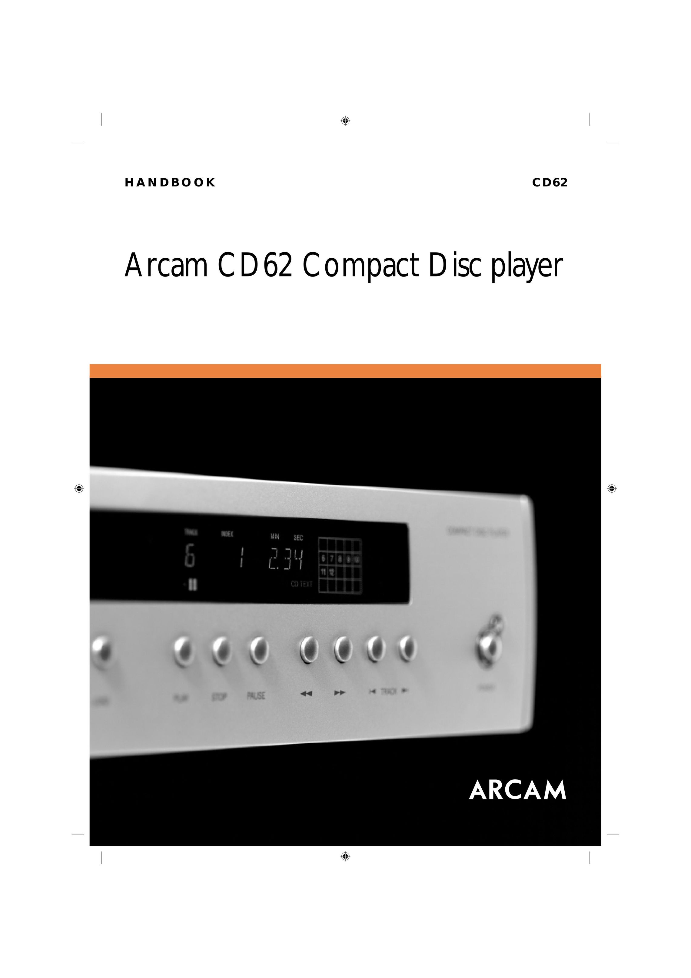 Arcam CD62 CD Player User Manual