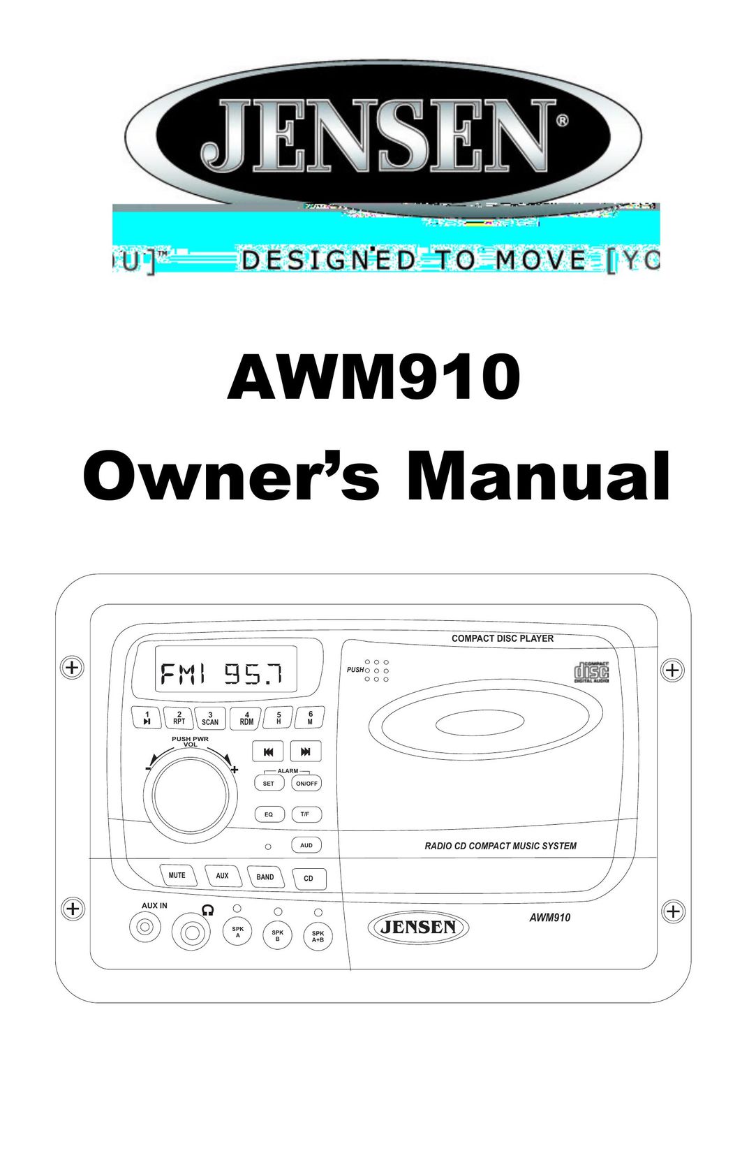ASA Electronics AWM910 CD Player User Manual