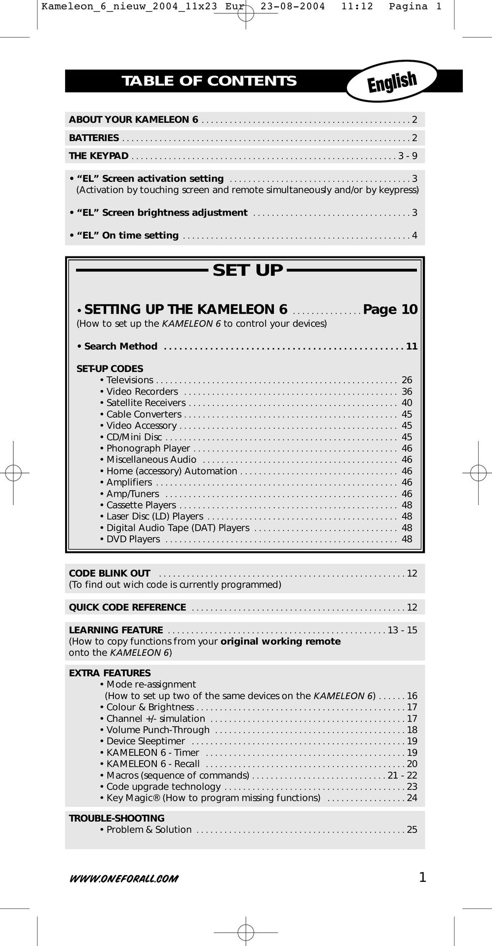 Crosley KAMELEON CD Player User Manual