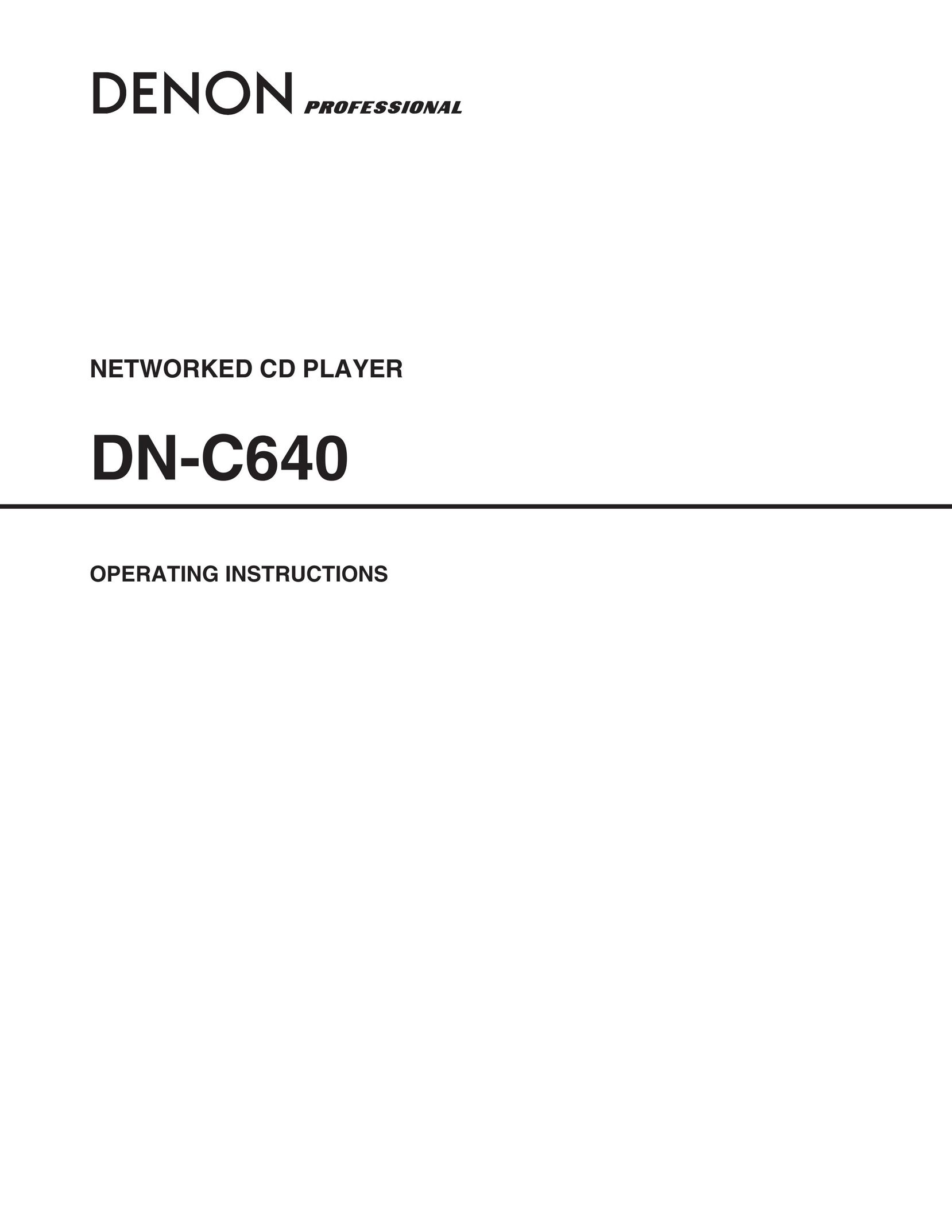 Dell DN-C640 CD Player User Manual