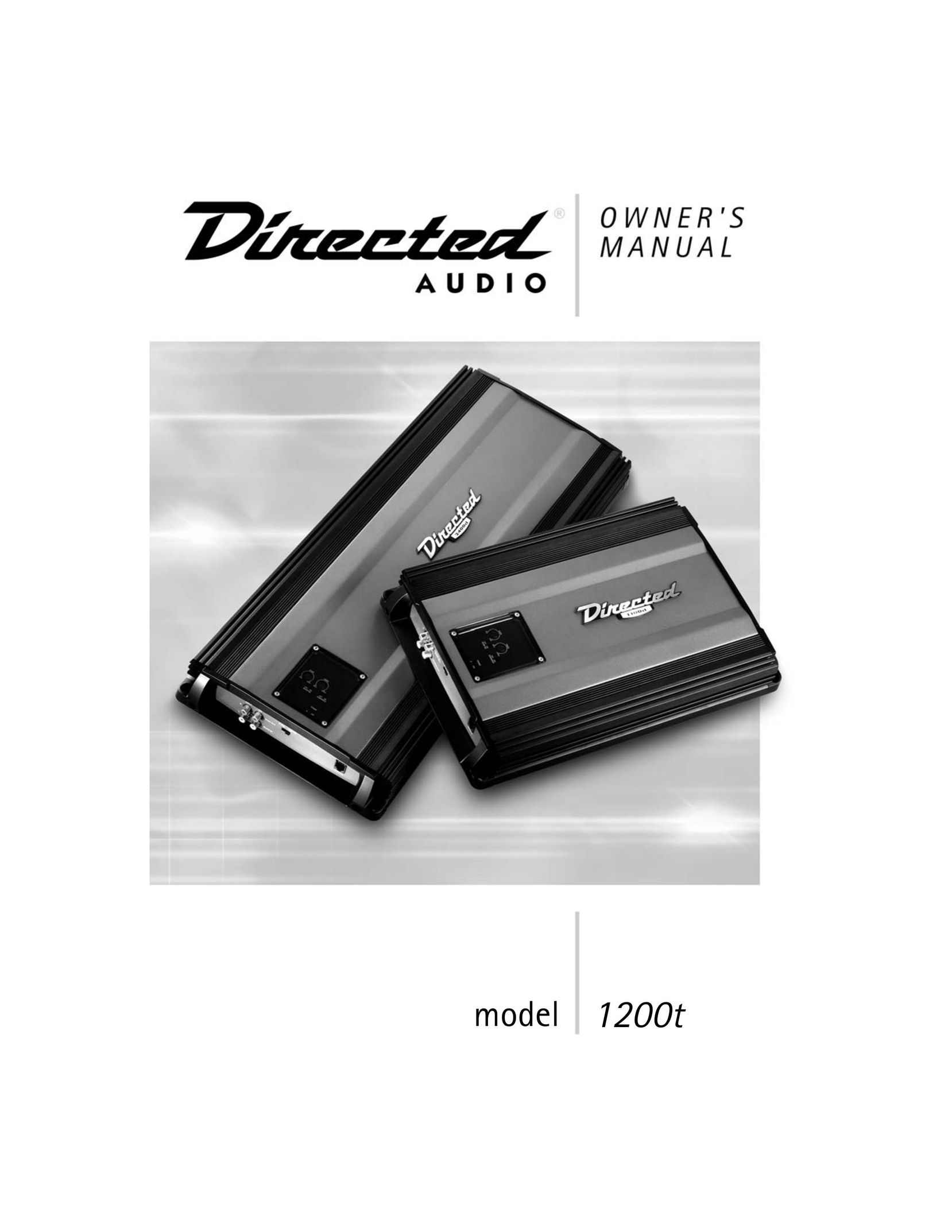 Directed Audio 1200T CD Player User Manual