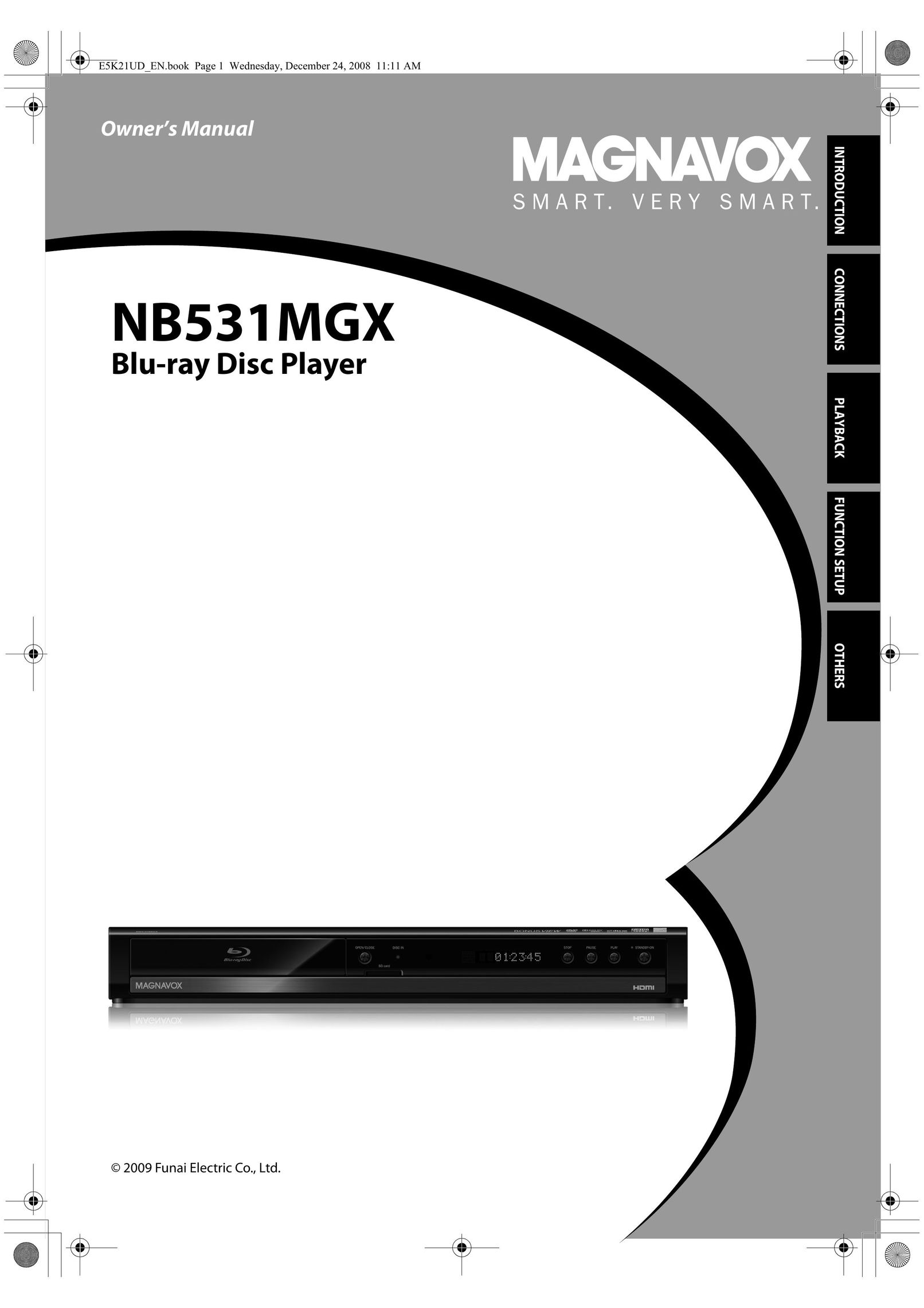 FUNAI NB531MGX CD Player User Manual
