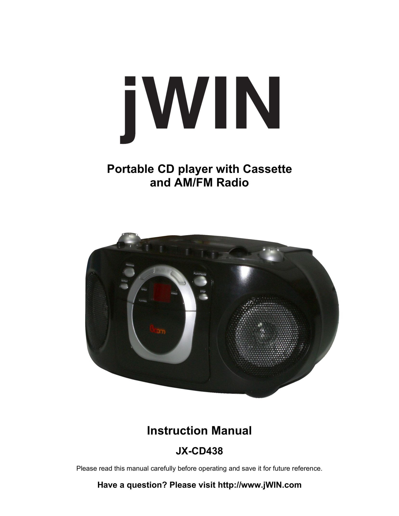 Jwin JX-CD483 CD Player User Manual