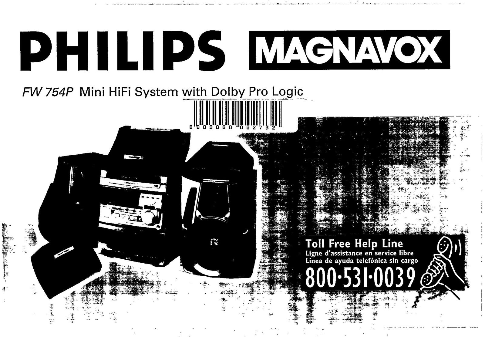 Magnavox FW 754P CD Player User Manual