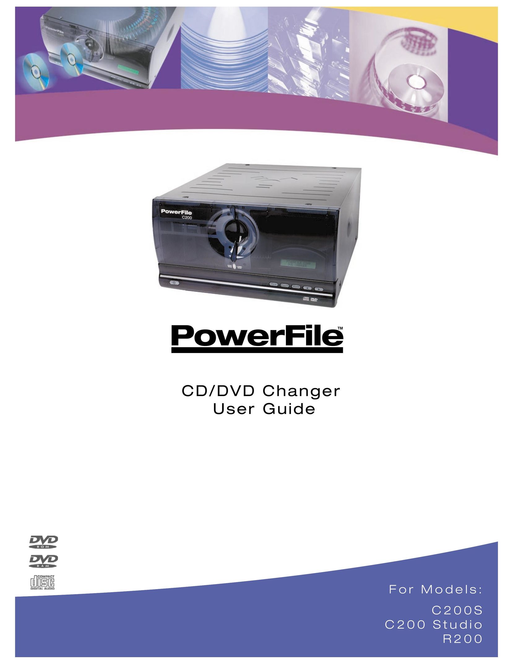 PowerFile C200 Studio CD Player User Manual