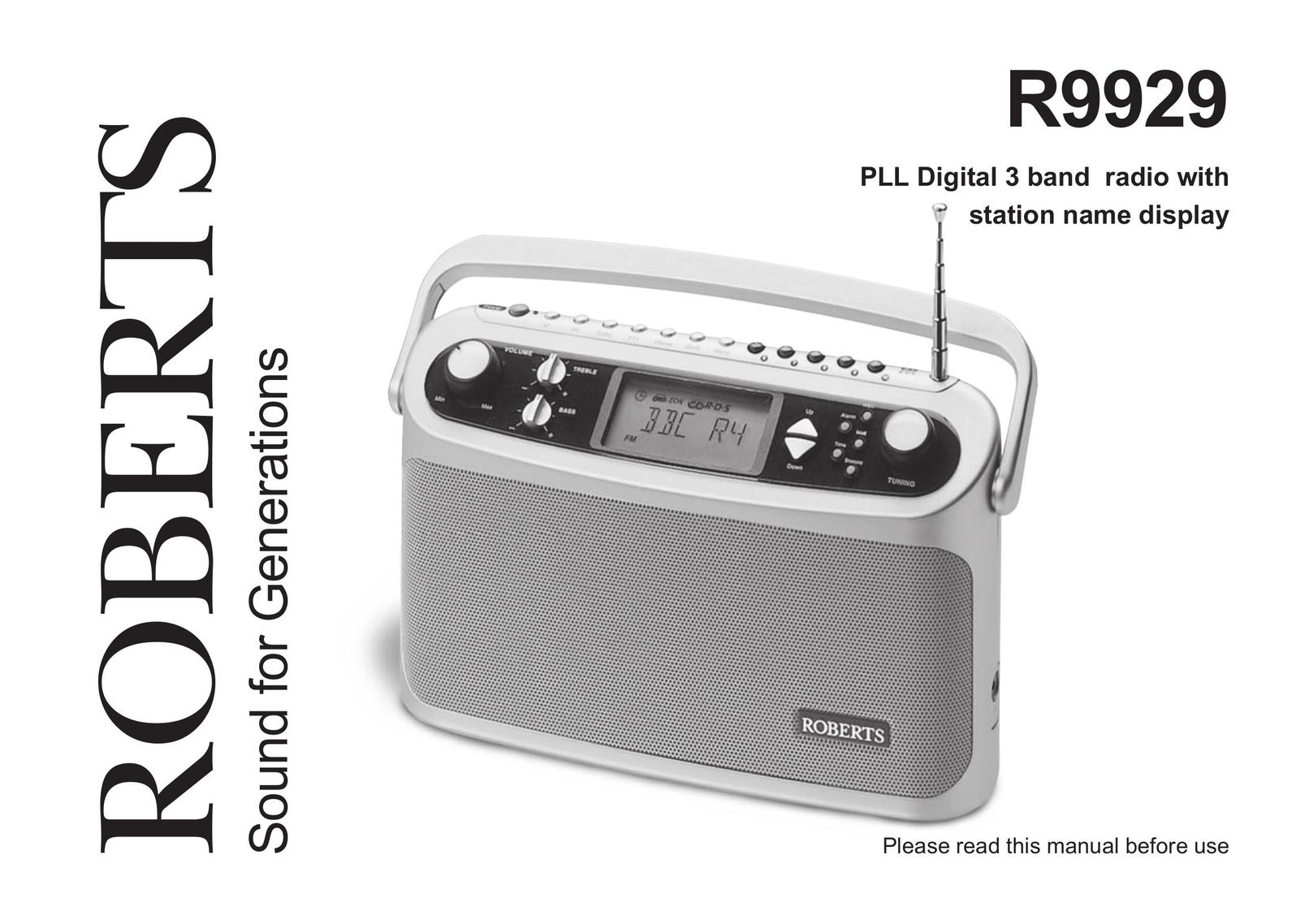 Roberts Radio R9929 CD Player User Manual