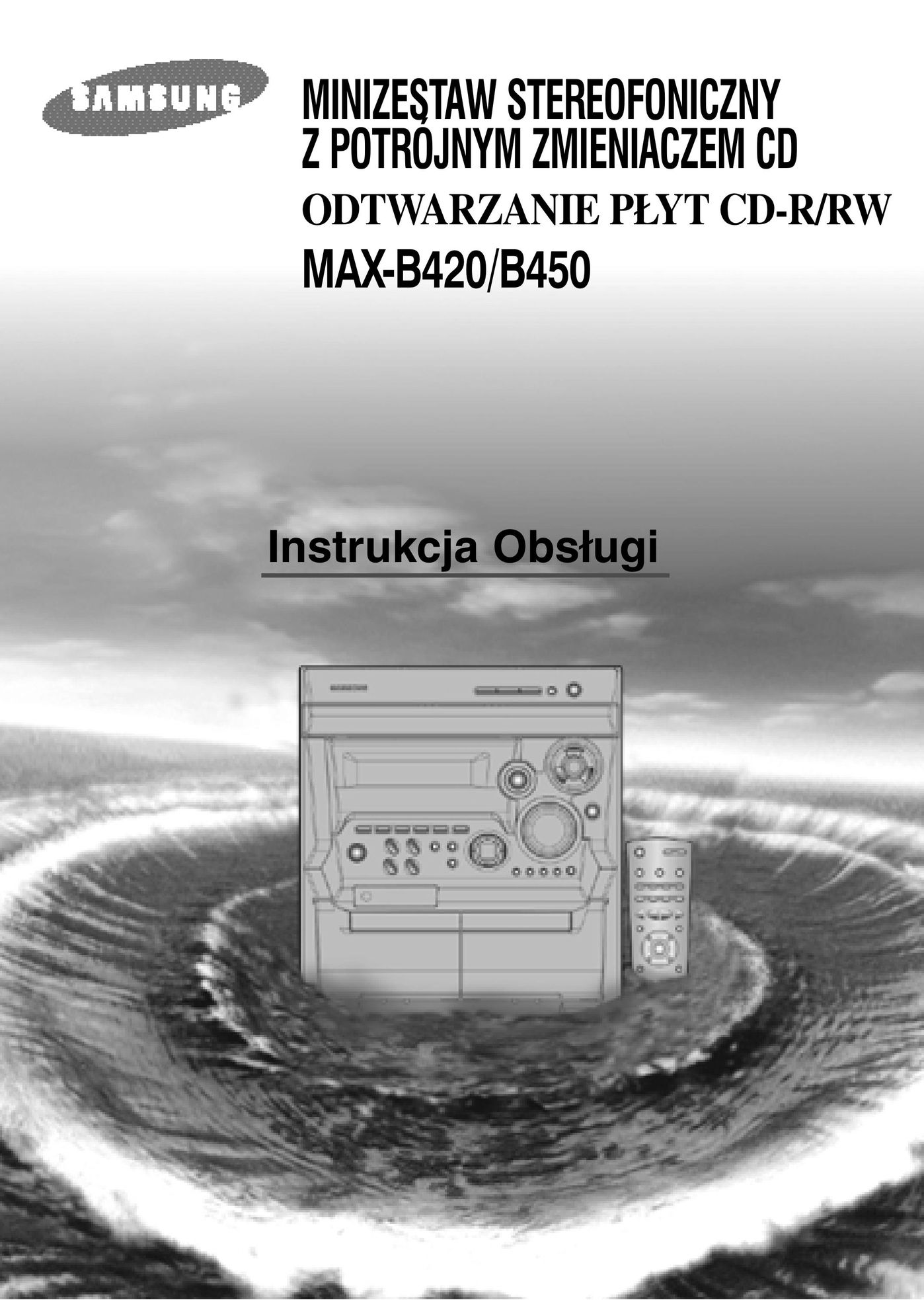 Samsung B450 CD Player User Manual