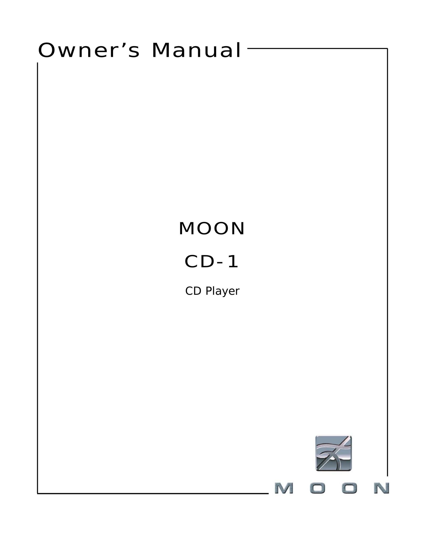 Simaudio MOON CD-1 CD Player User Manual