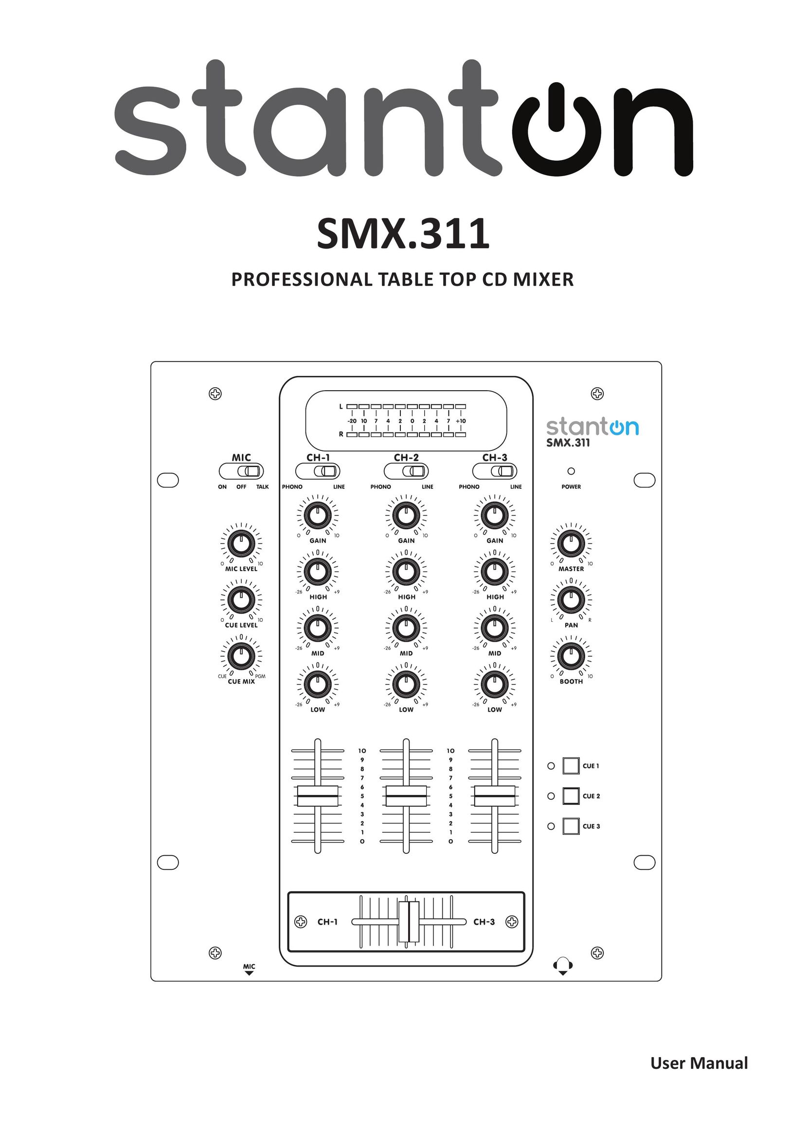 Stanton SMX.311 CD Player User Manual