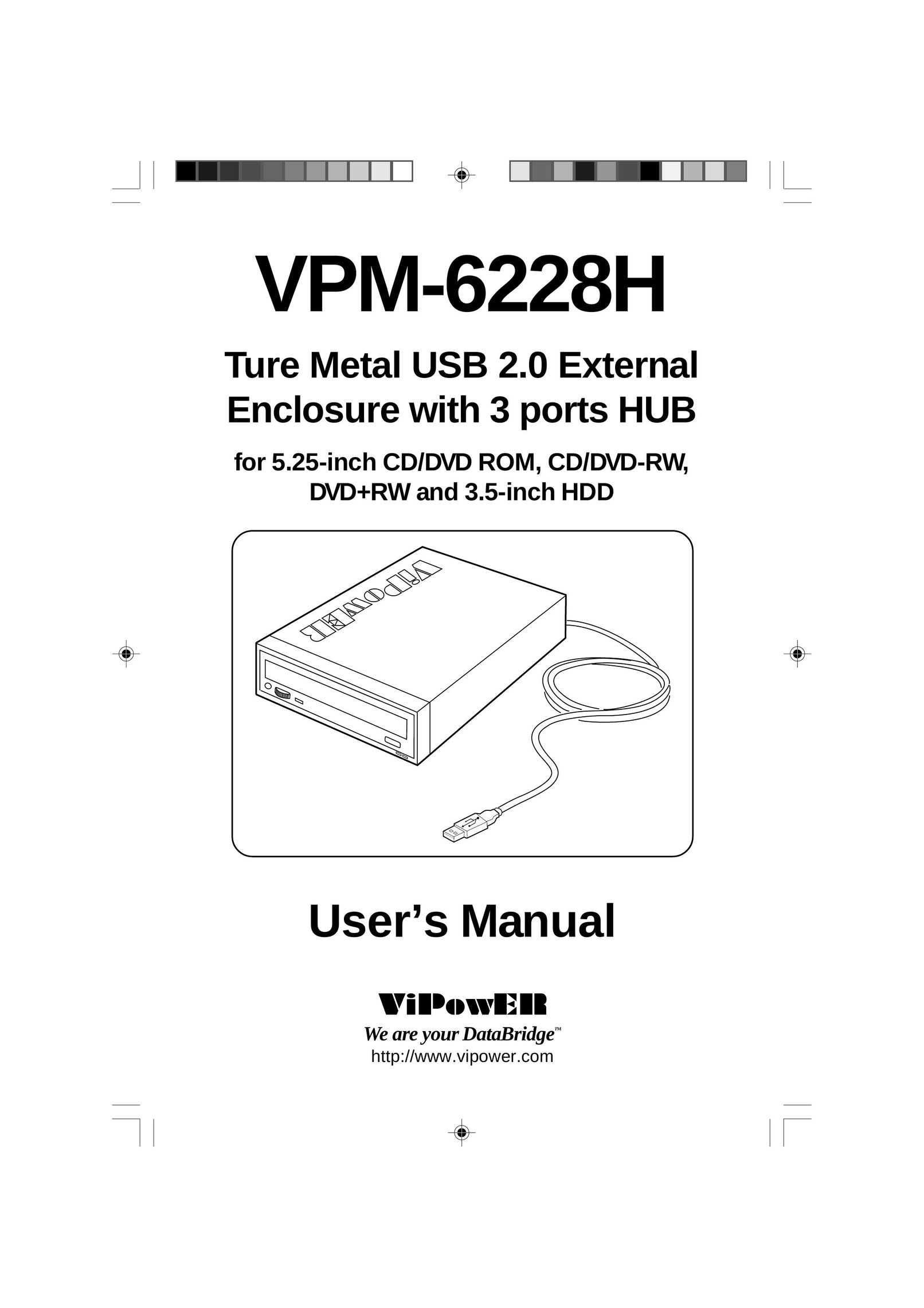 VIPowER VPM-6228H CD Player User Manual