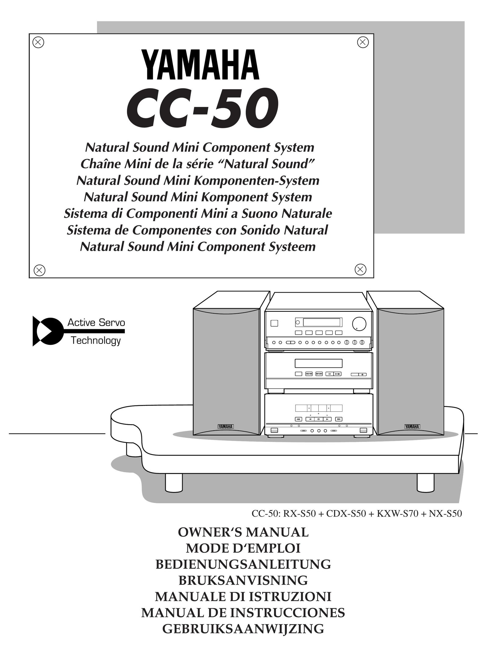 Yamaha CC-50 CD Player User Manual
