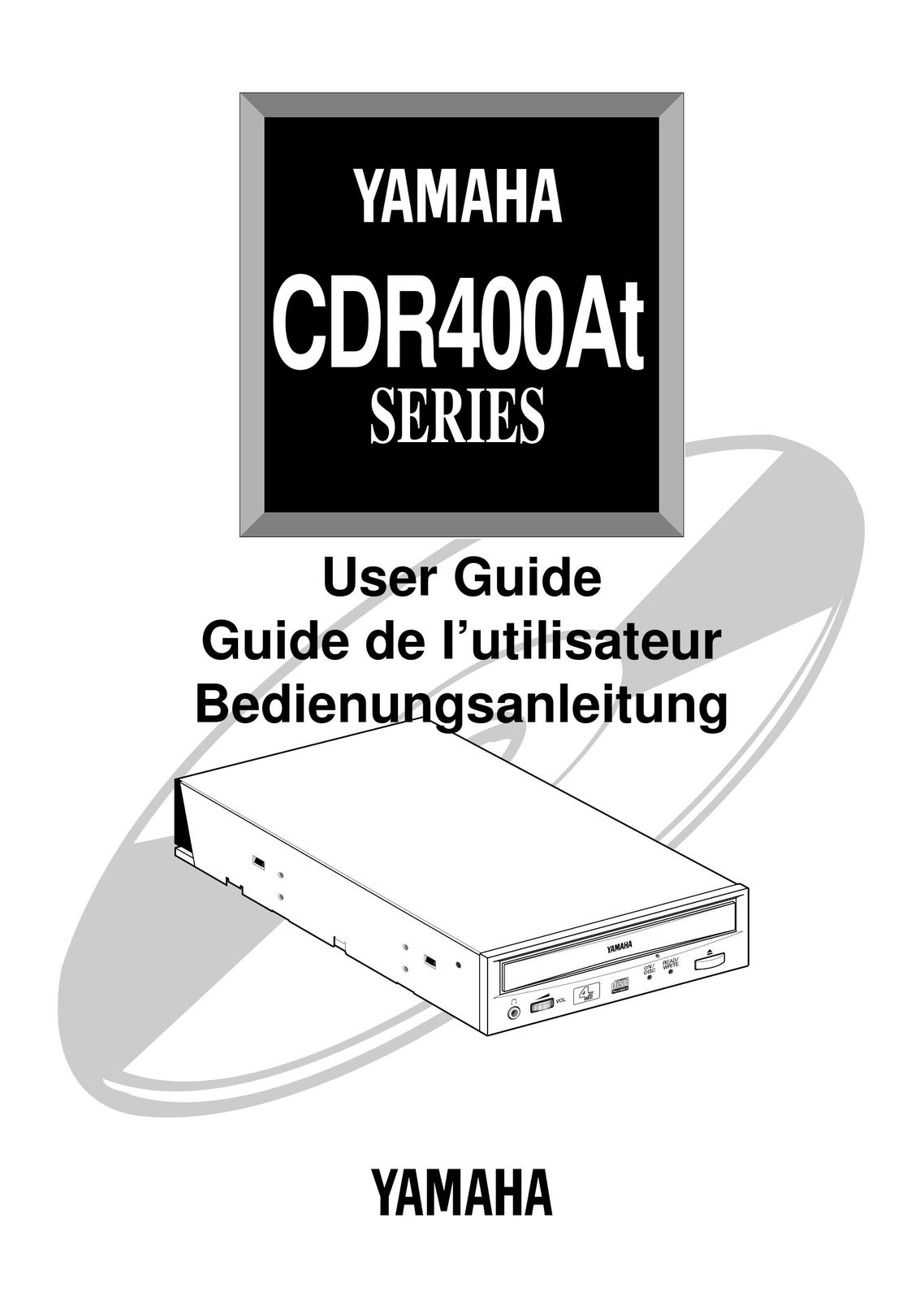 Yamaha CDR400At CD Player User Manual