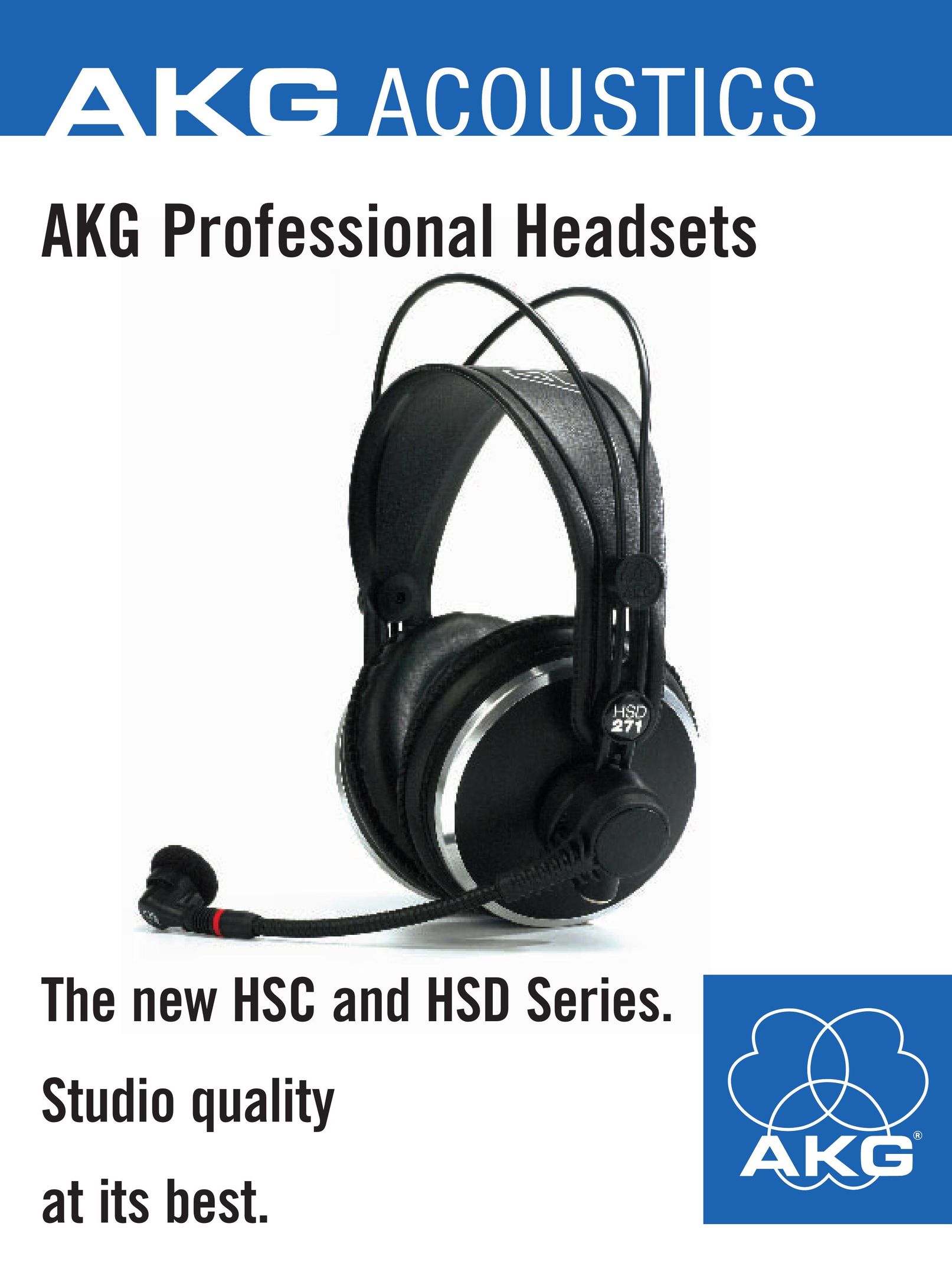 AKG Acoustics HSC Series Headphones User Manual