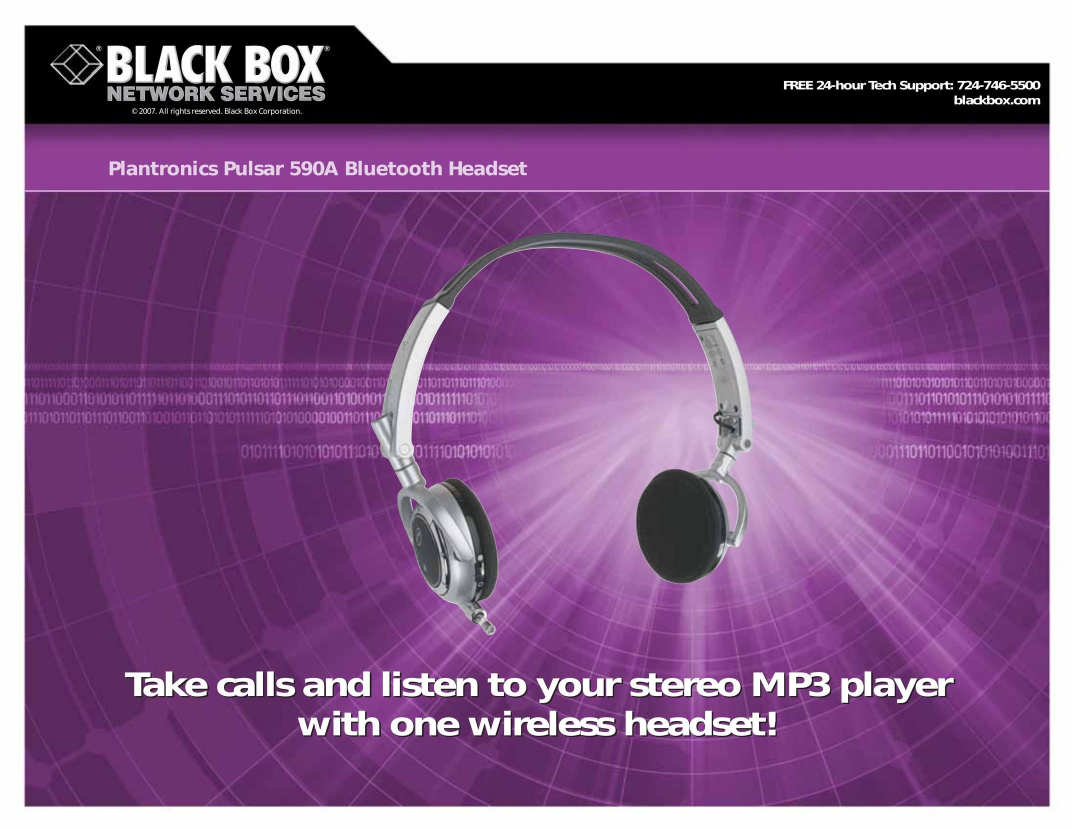 Black Box 590A Headphones User Manual