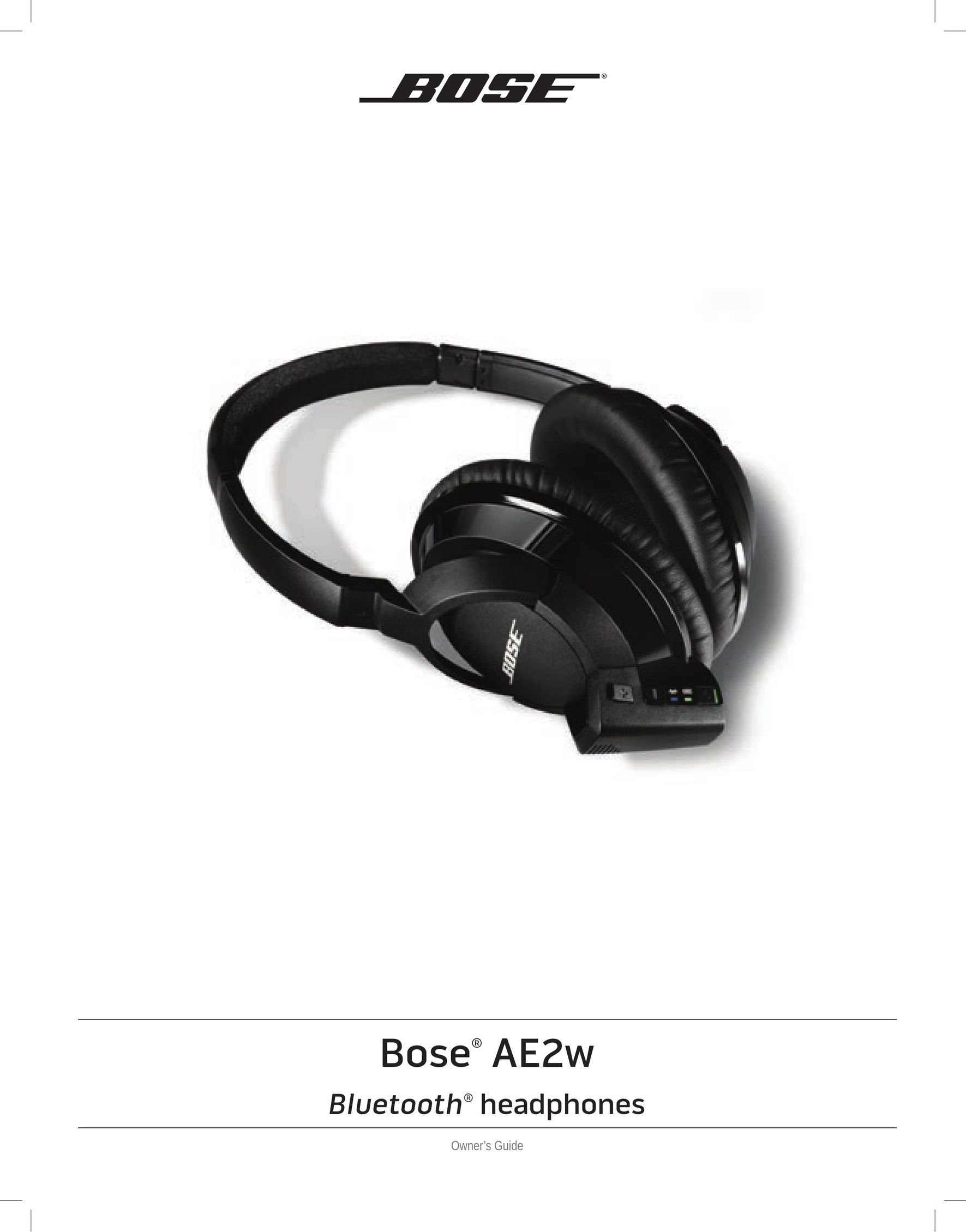 Bose 363764-0010 Headphones User Manual