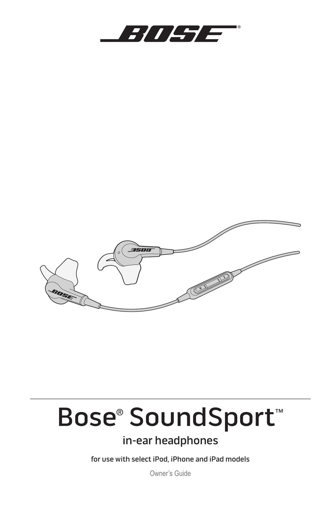 Bose 741776-0040 Headphones User Manual