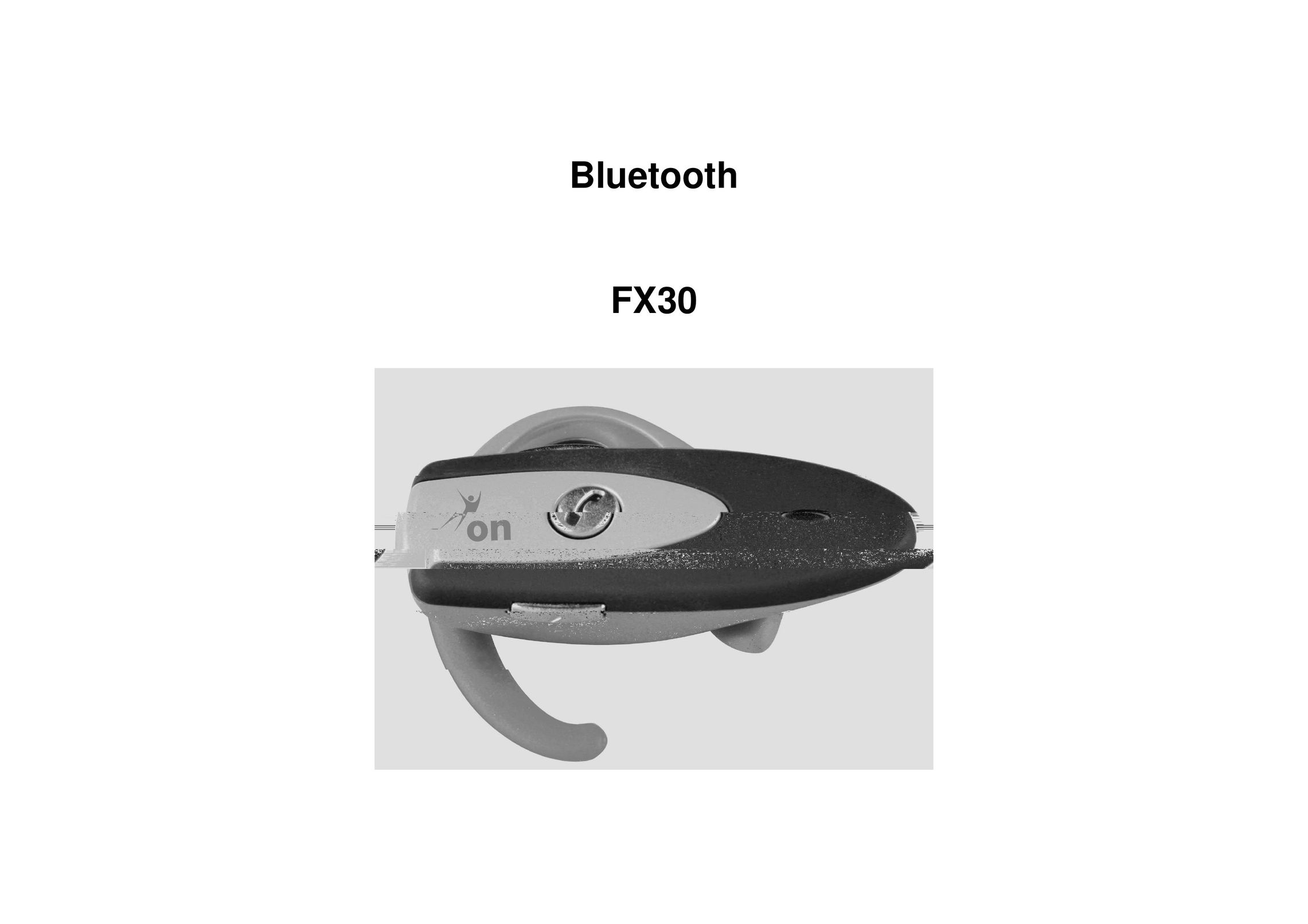 Fonexion FX30 Headphones User Manual