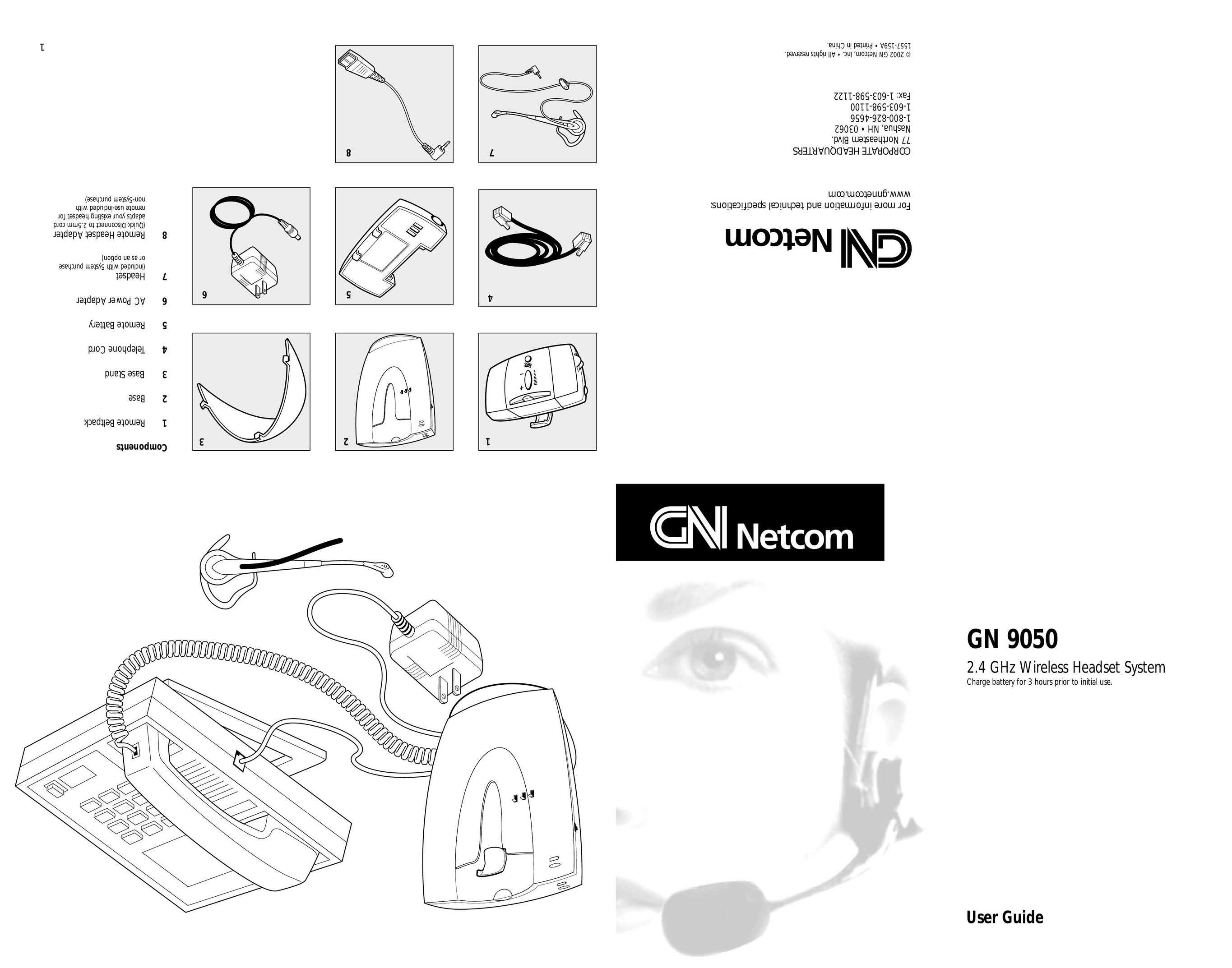 GN Netcom GN 9050 Headphones User Manual