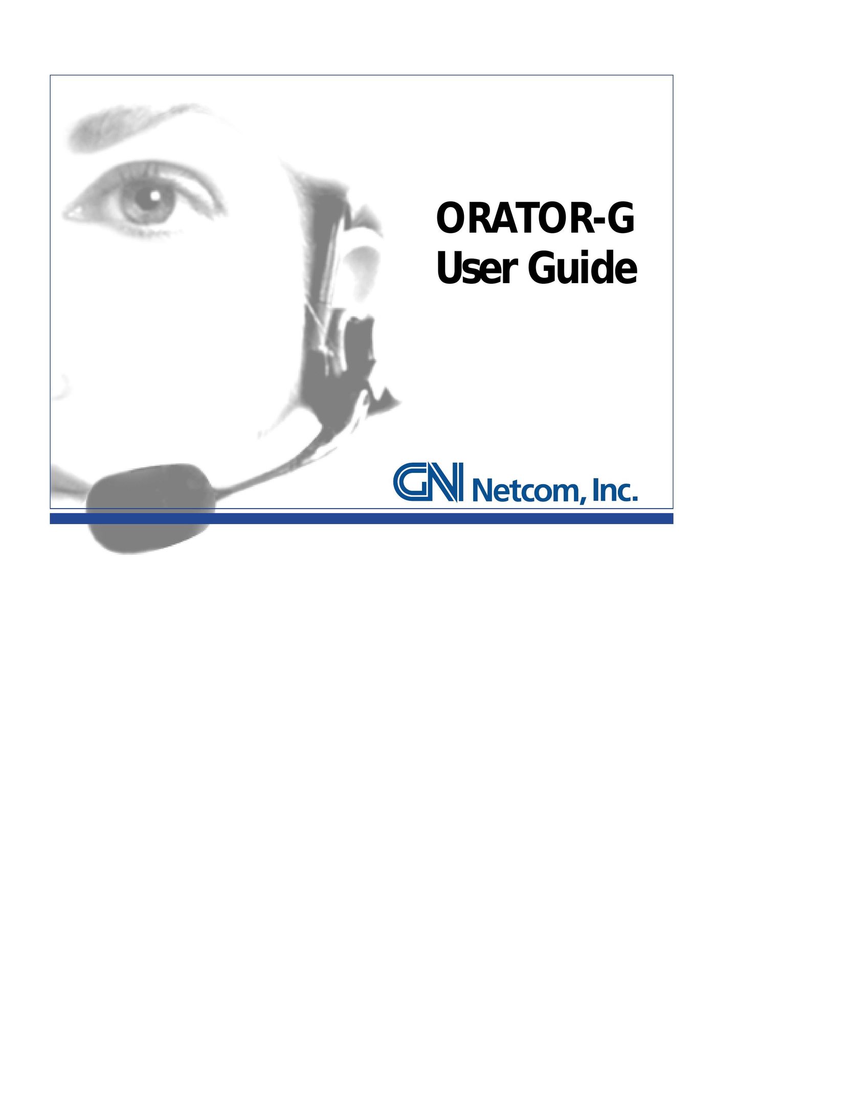 GN Netcom OG-I Headphones User Manual