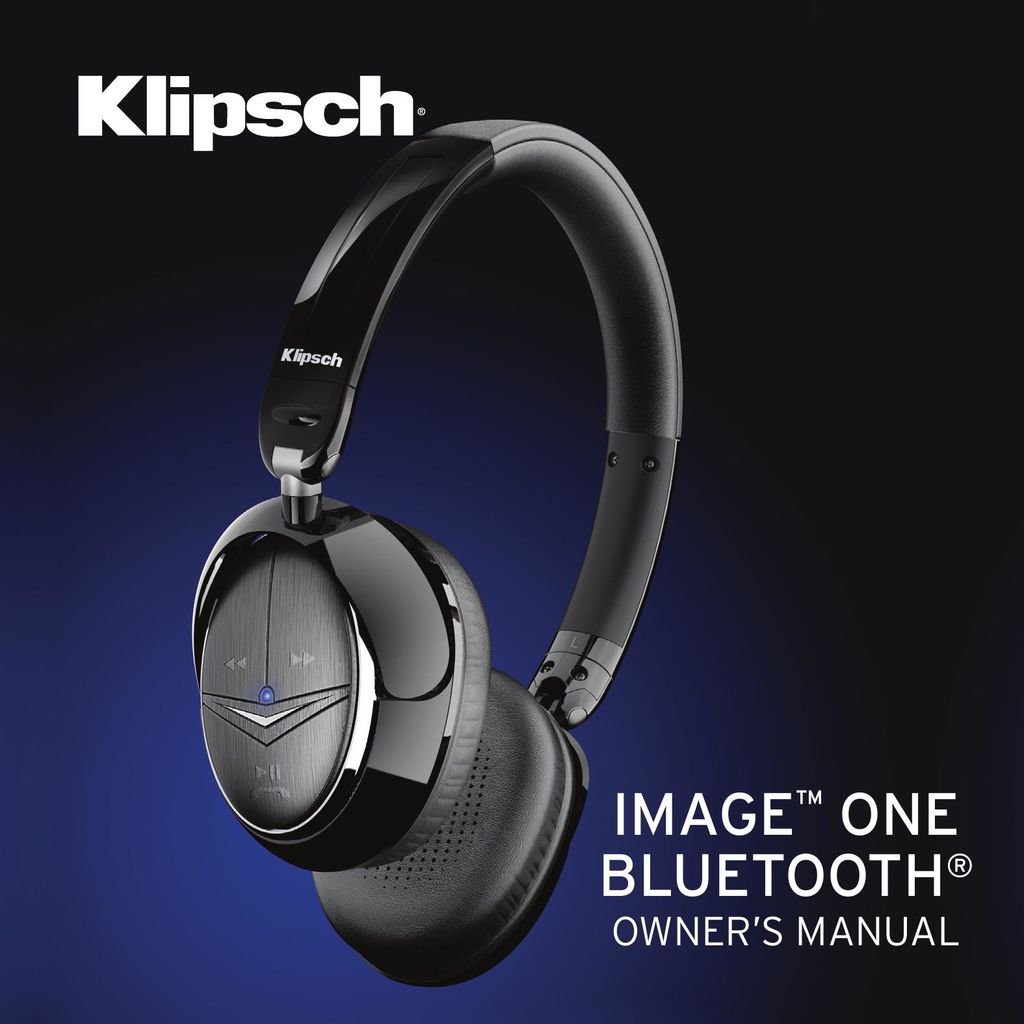 Klipsch 1012313 Headphones User Manual