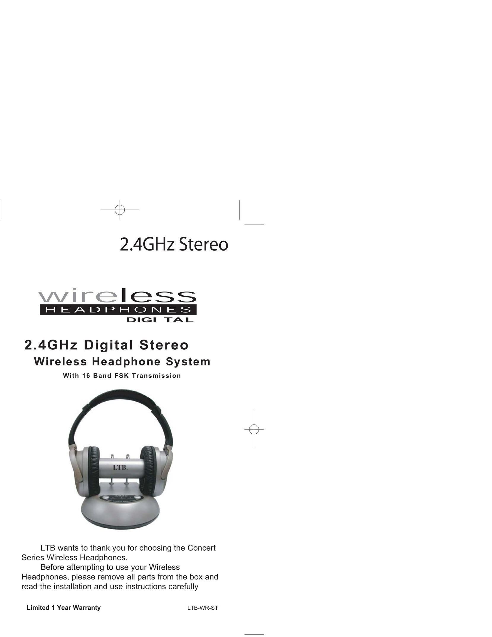 LTB Audio Systems LTB-WRST Headphones User Manual