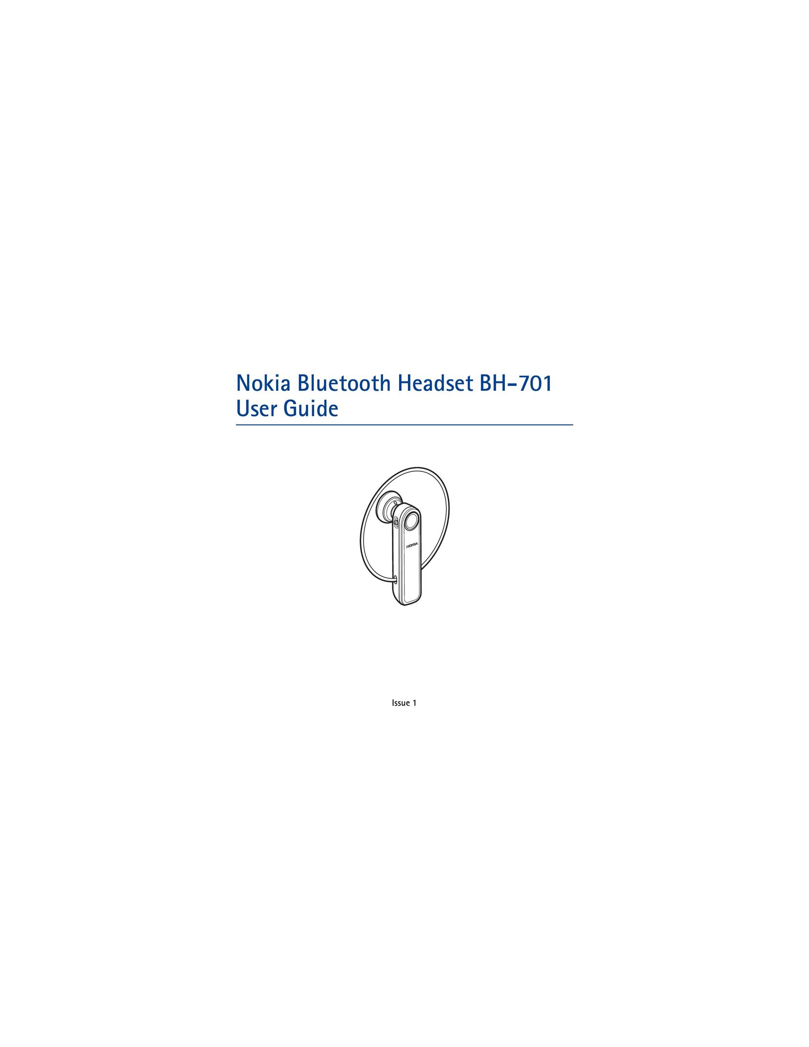 Mobile Authority Headset BH-701 Headphones User Manual