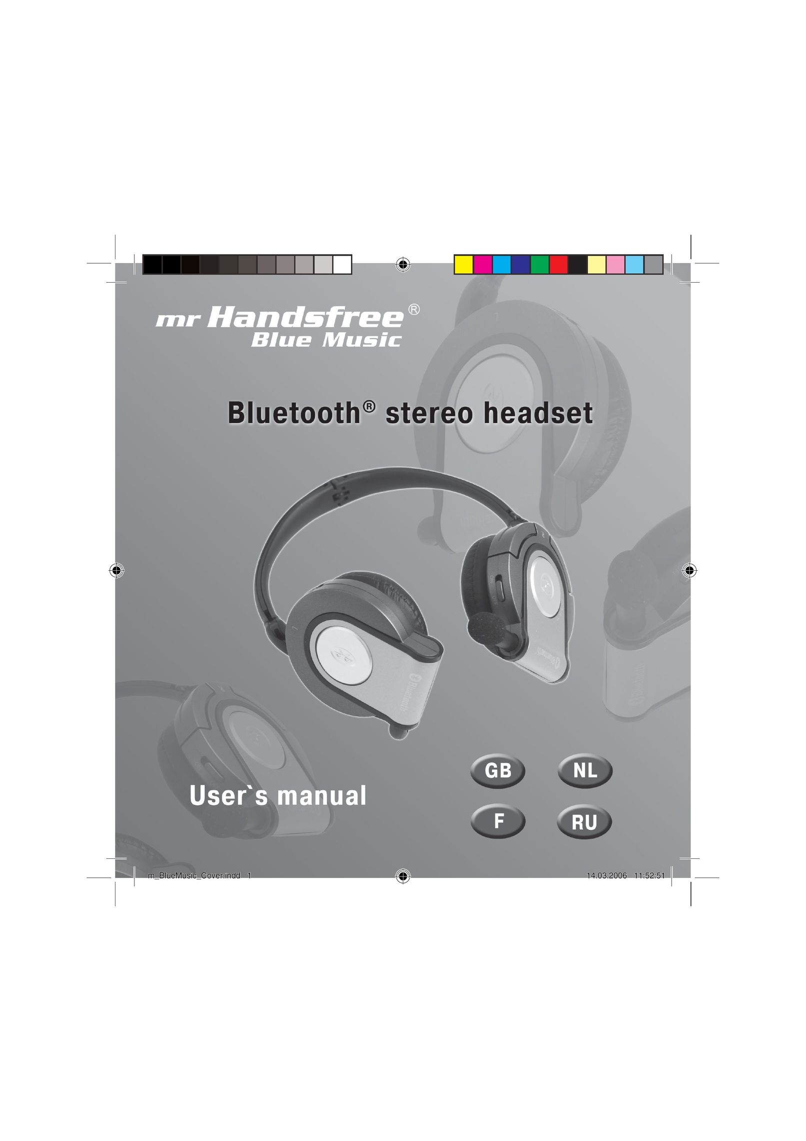 Mr Handsfree Blue Music I Headphones User Manual