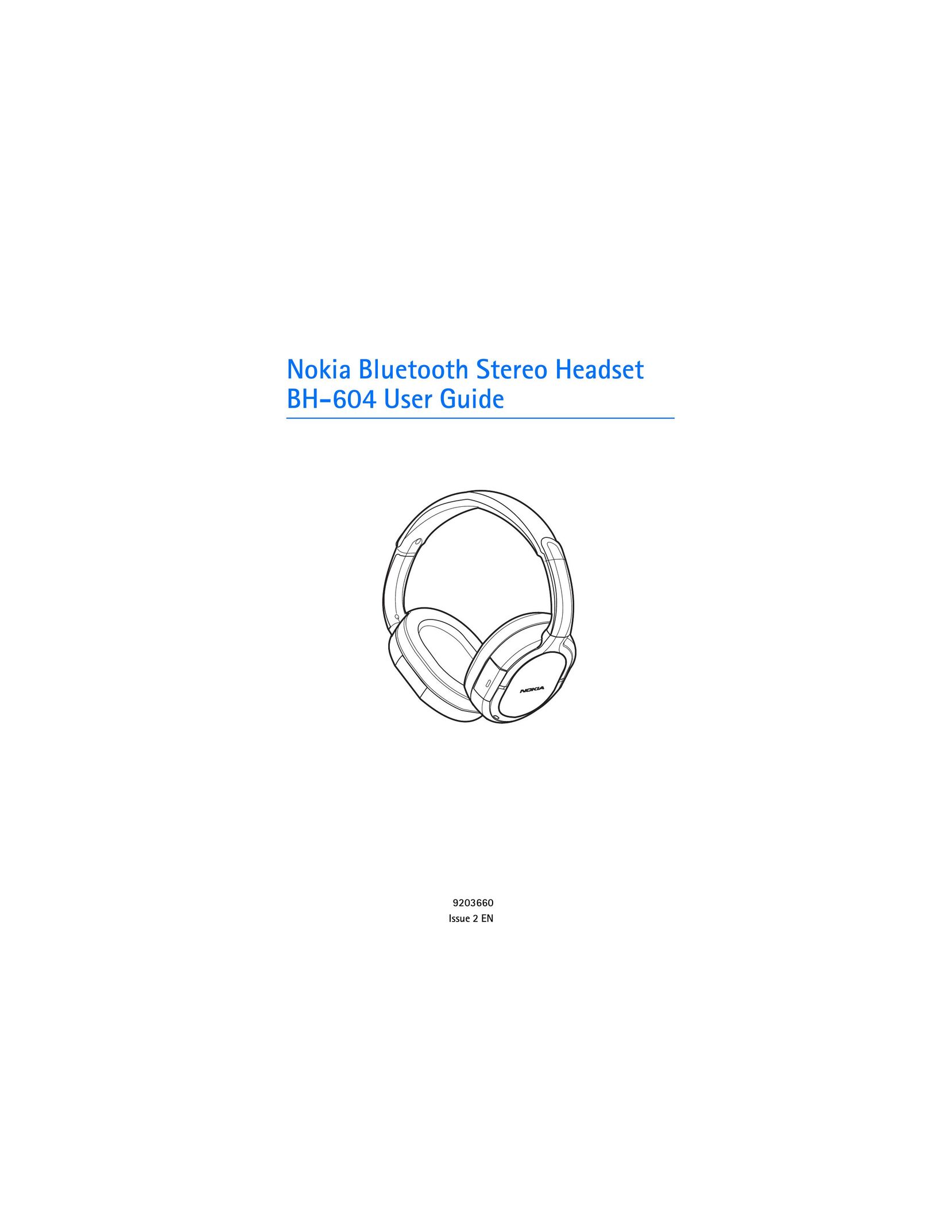 Nokia BH-604 Headphones User Manual