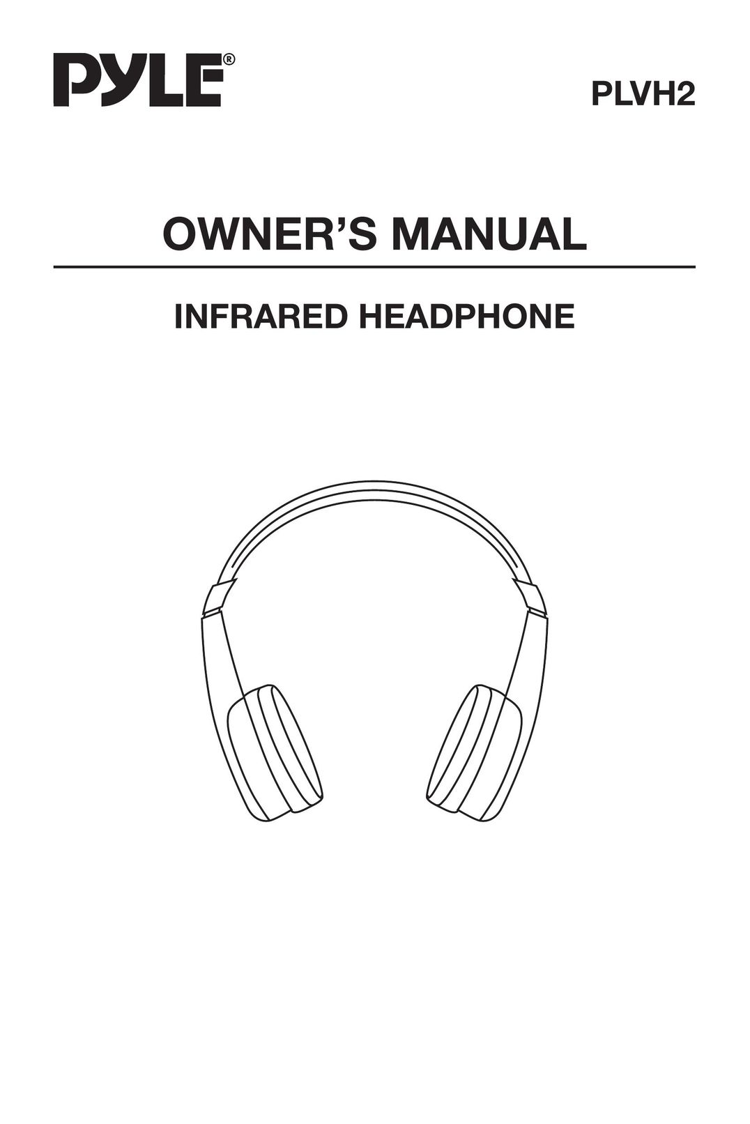 Radio Shack PLVH2 Headphones User Manual