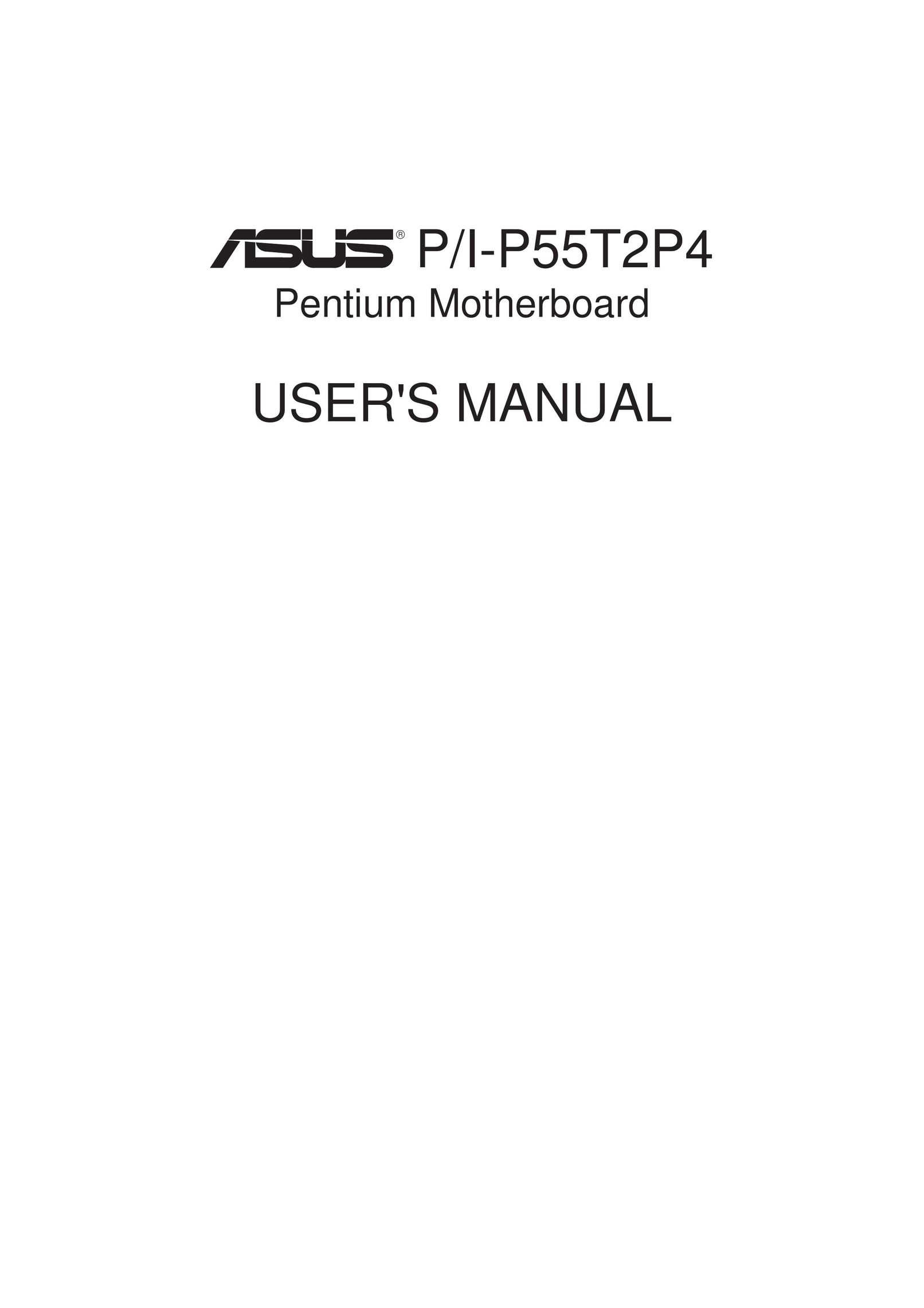 Asus P/I-P55T2P4 Home Theater System User Manual