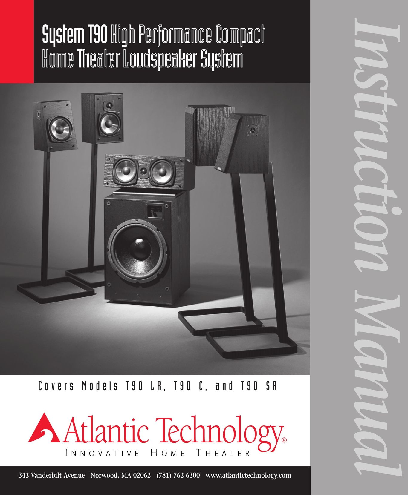 Atlantic Technology T90 LR Home Theater System User Manual
