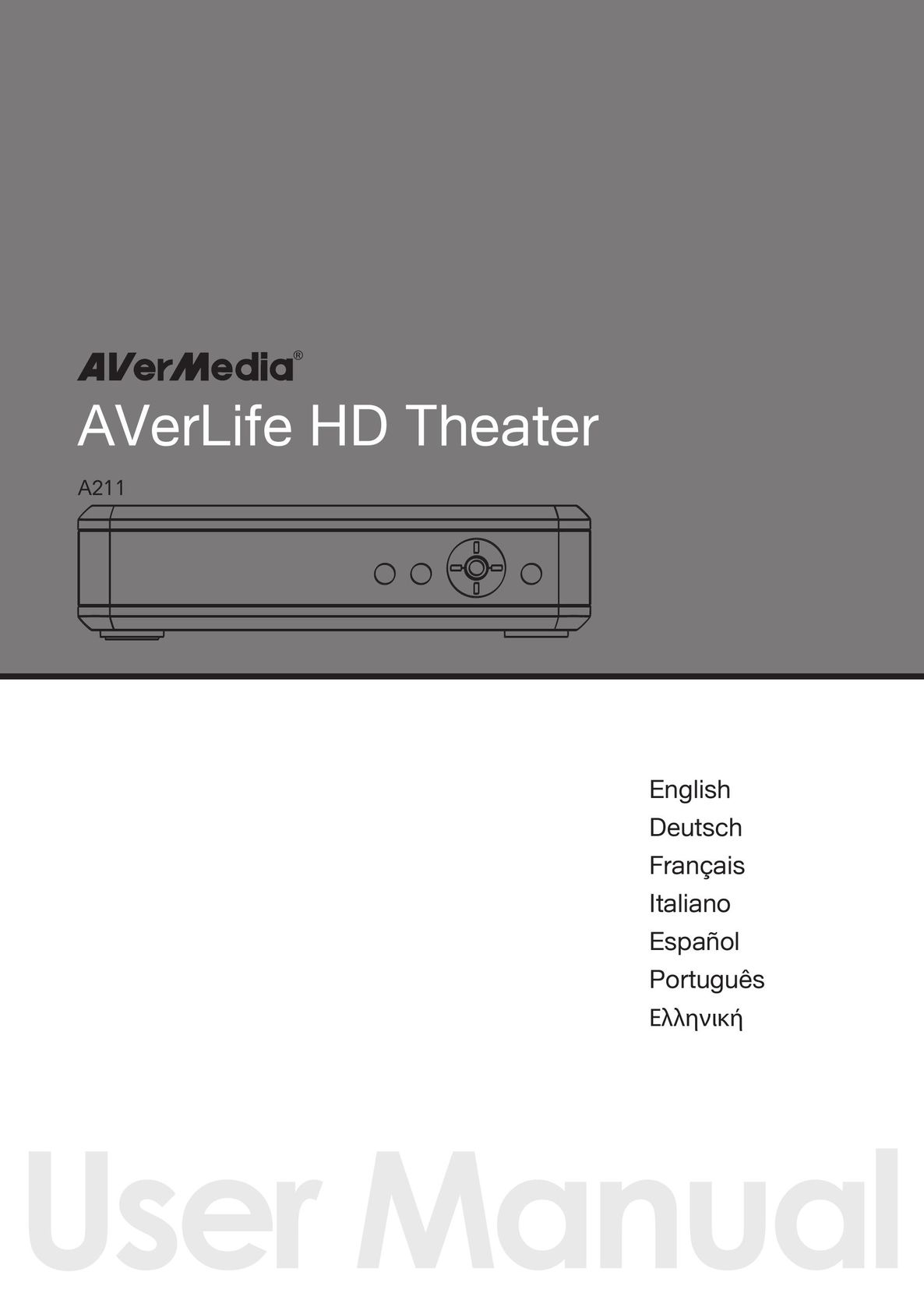 AVerMedia Technologies A211 Home Theater System User Manual