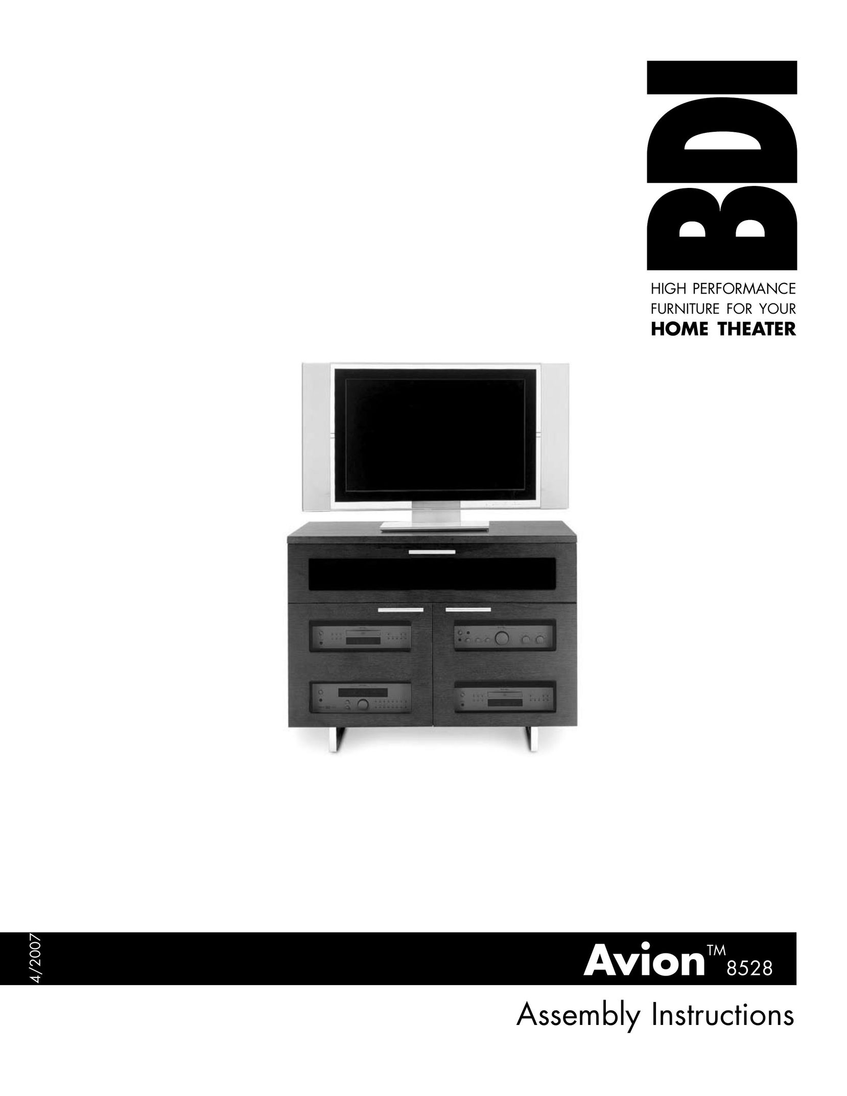 Becker Designed 8528A Home Theater System User Manual