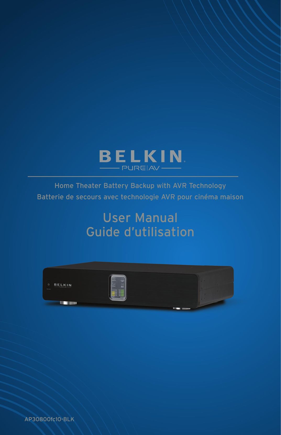 Belkin AP30800fc10-BLK Home Theater System User Manual