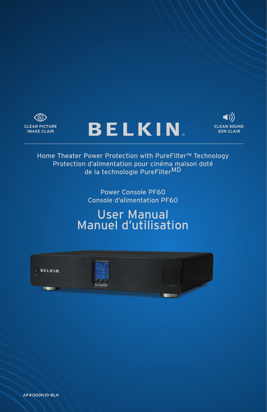 Belkin AP41300fc12-BLK Home Theater System User Manual
