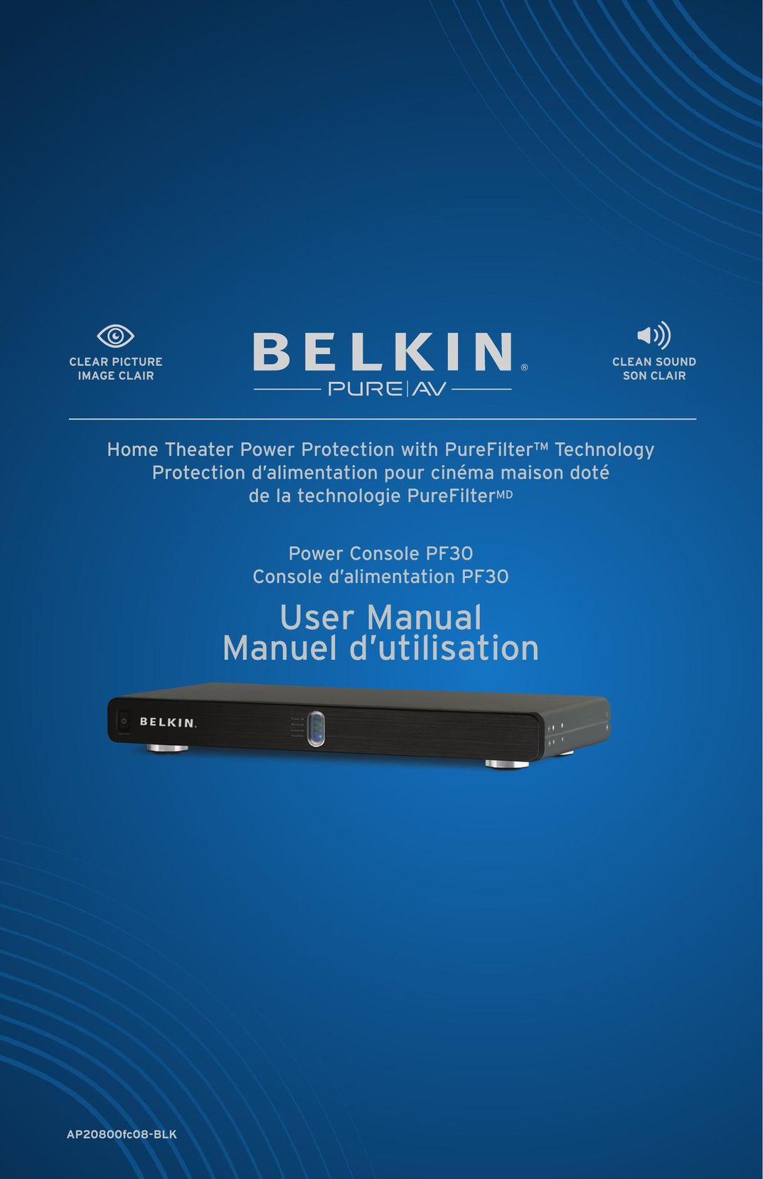 Belkin PF30 Home Theater System User Manual