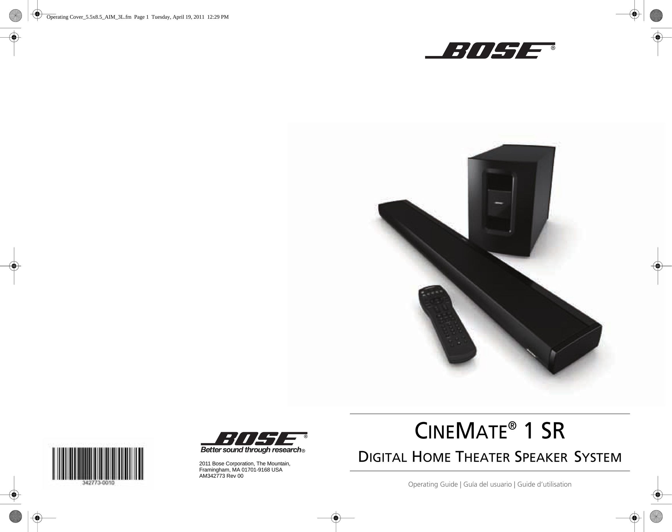 Bose 329198/1100 Home Theater System User Manual