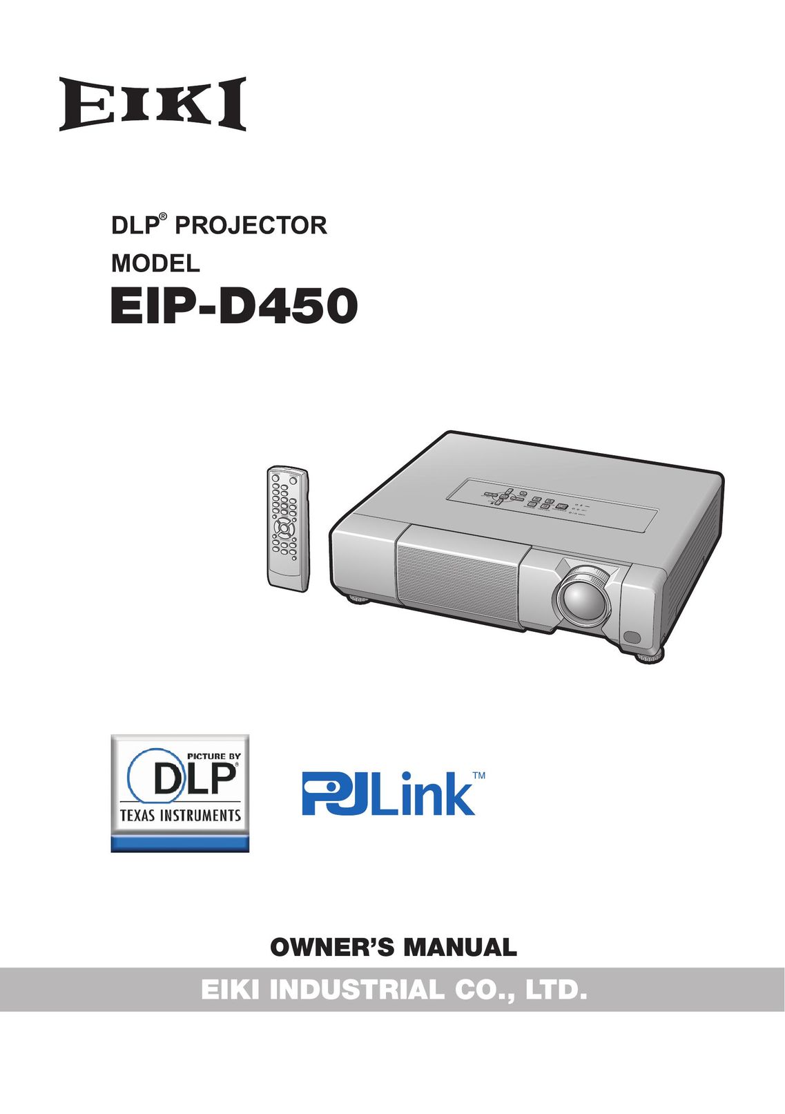 Eiki EIP-D450 Home Theater System User Manual
