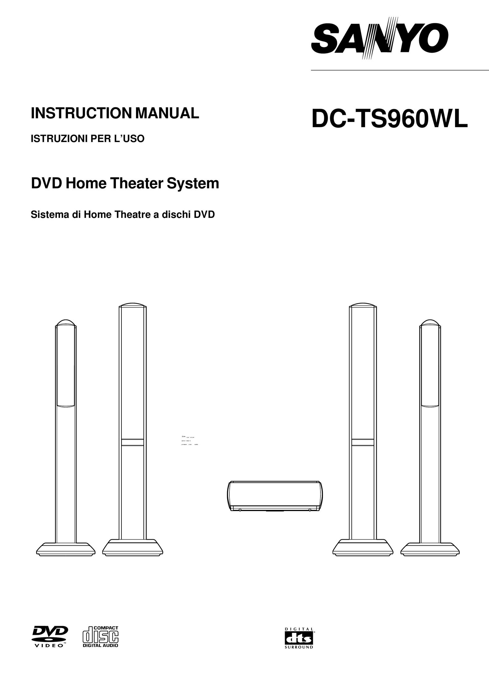 Fisher DC-TS960WL Home Theater System User Manual
