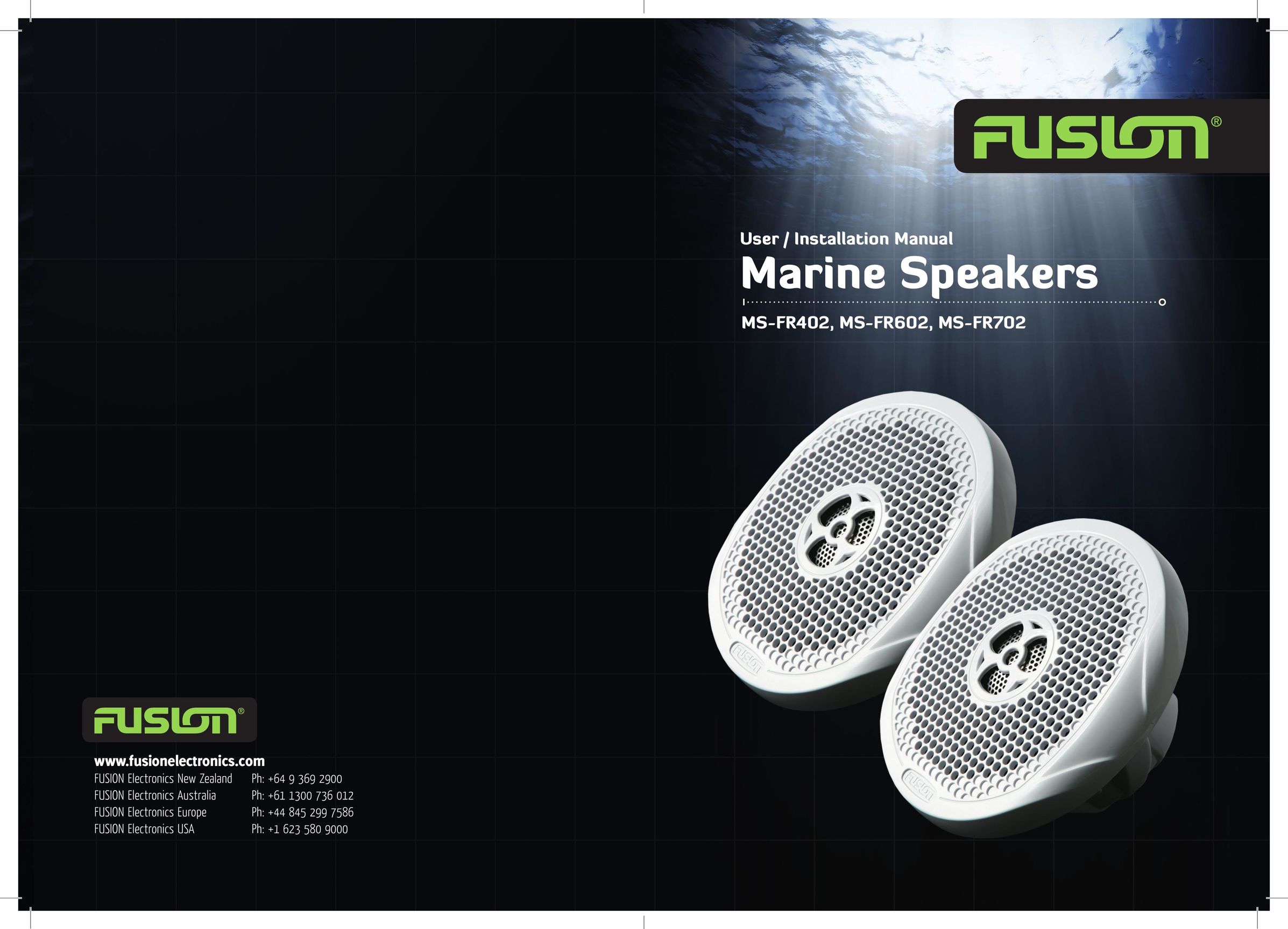 Fusionbrands MS-FR602 Home Theater System User Manual