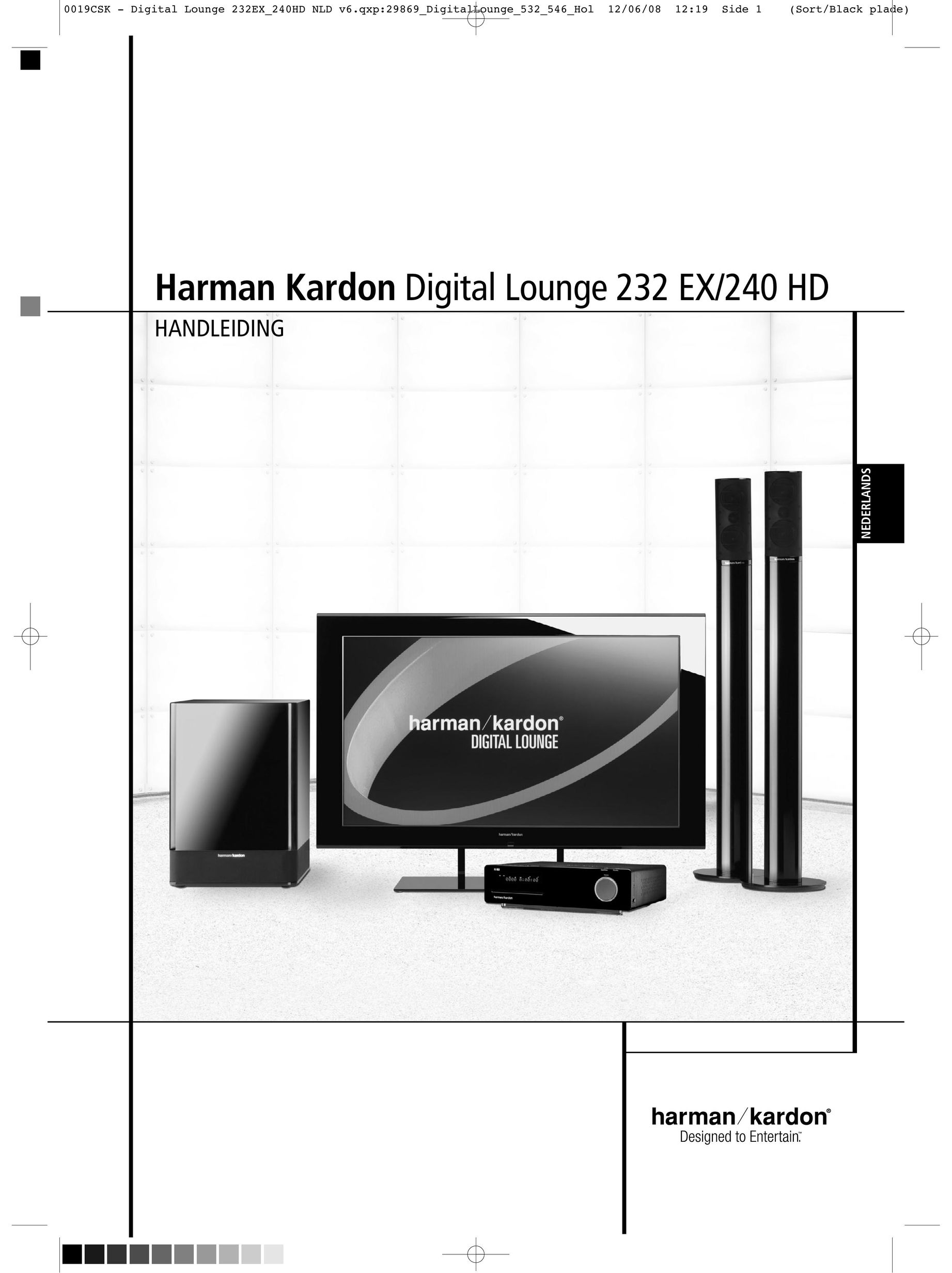 Harman-Kardon 232 EX/240 HD Home Theater System User Manual