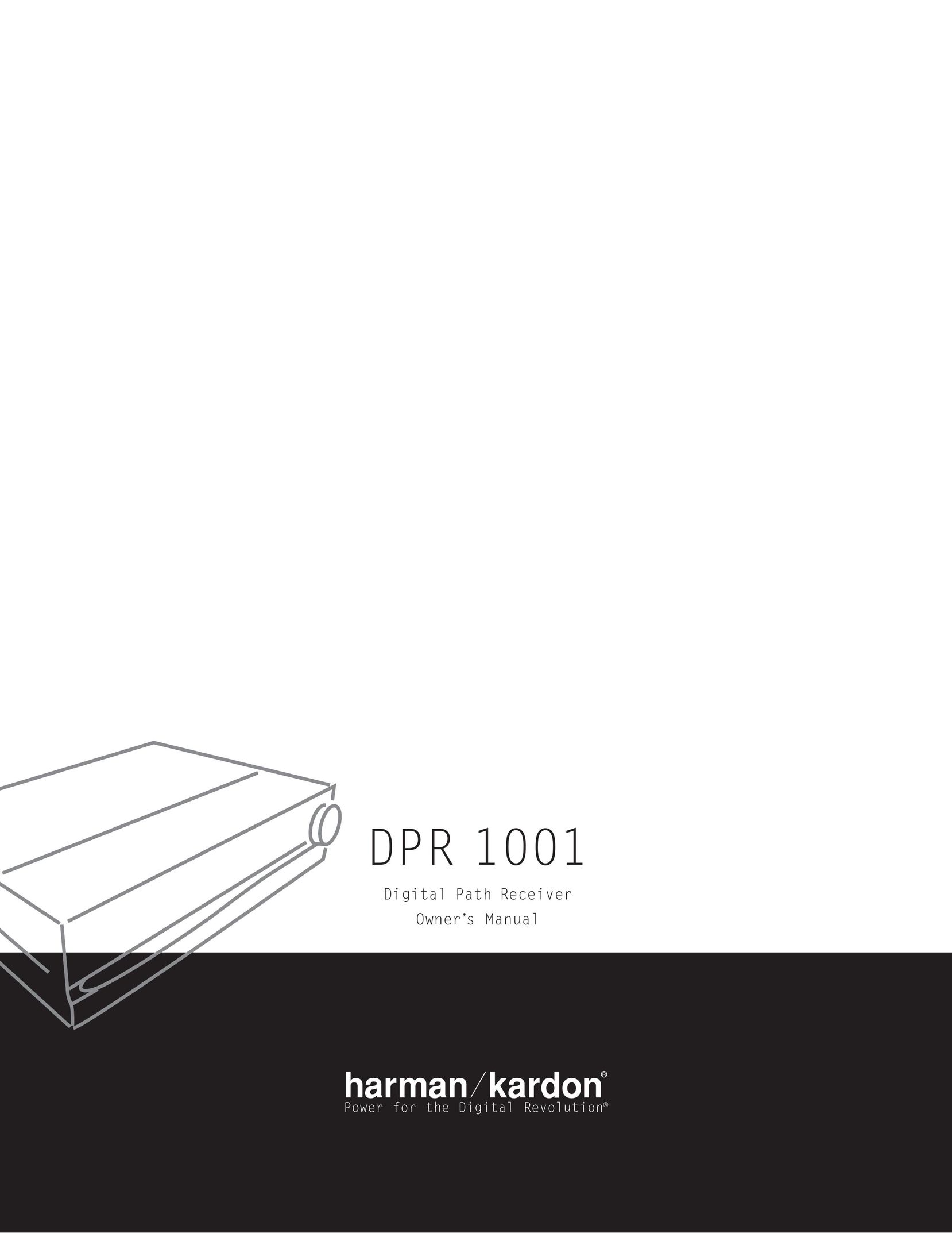 Harman-Kardon DPR 1001 Home Theater System User Manual