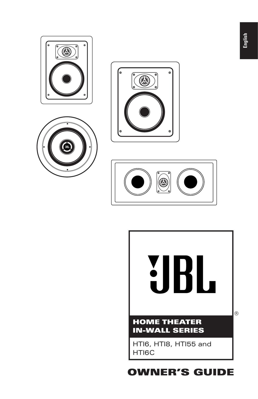 JBL HT155 Home Theater System User Manual