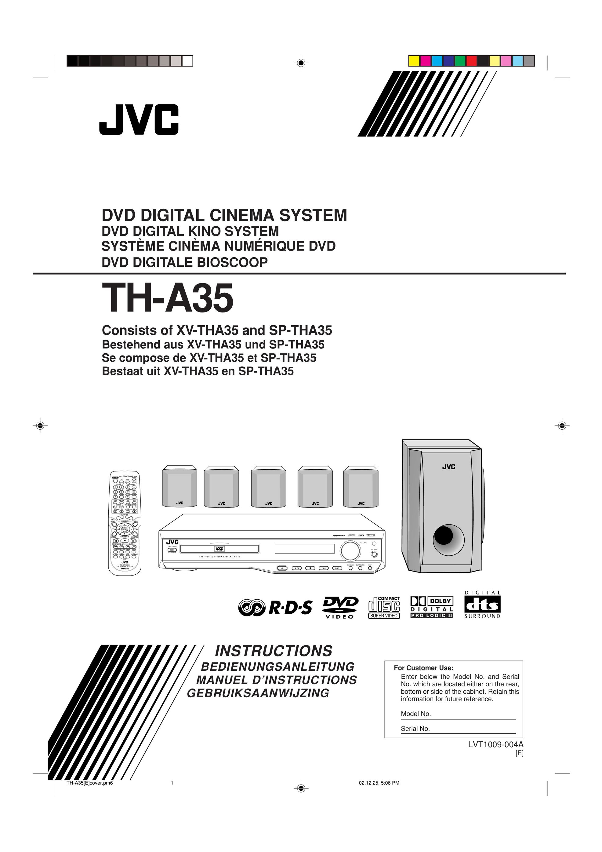 Lennox Hearth TH-A35 Home Theater System User Manual
