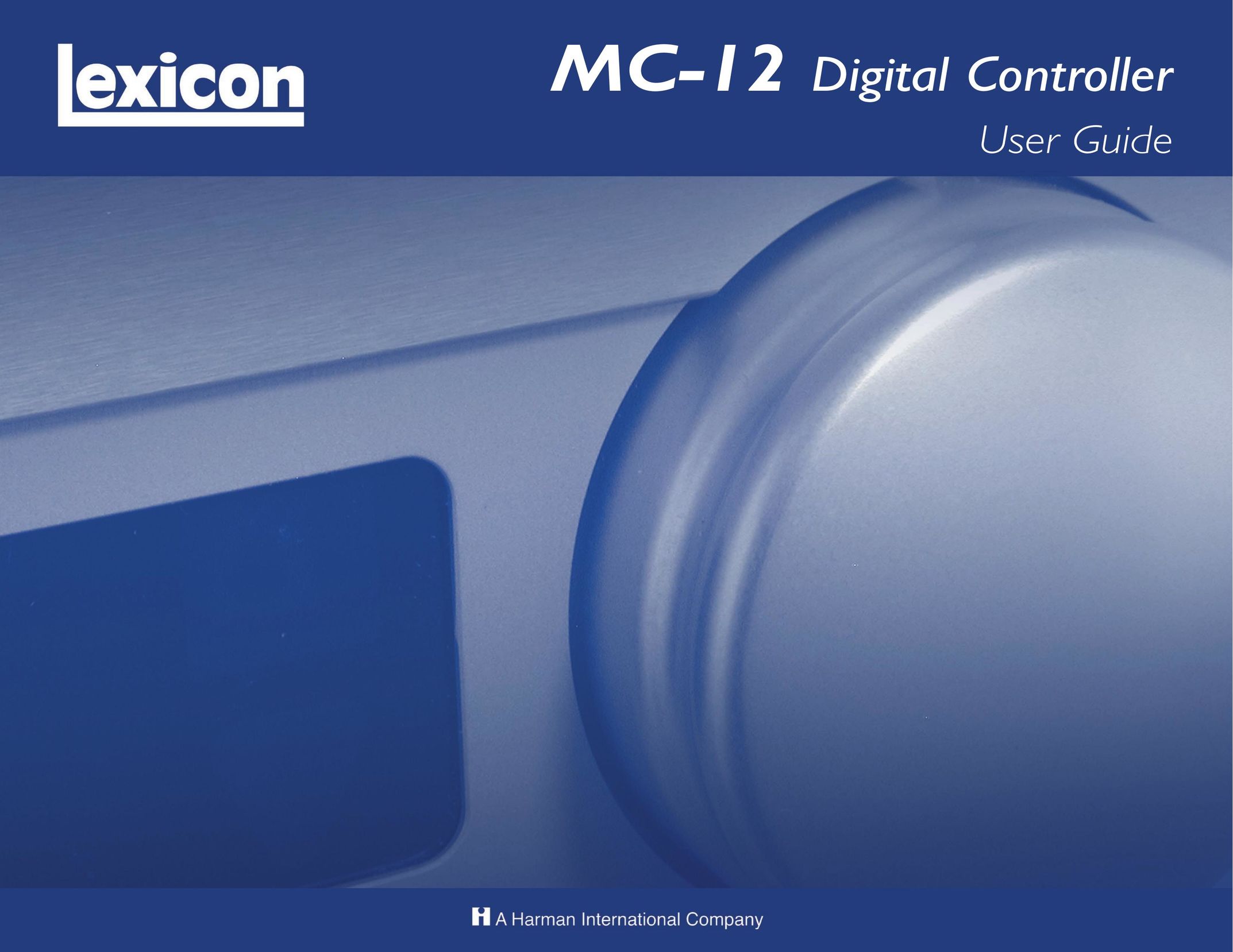 Lexicon Lexicon MC-12 Home Theater System User Manual
