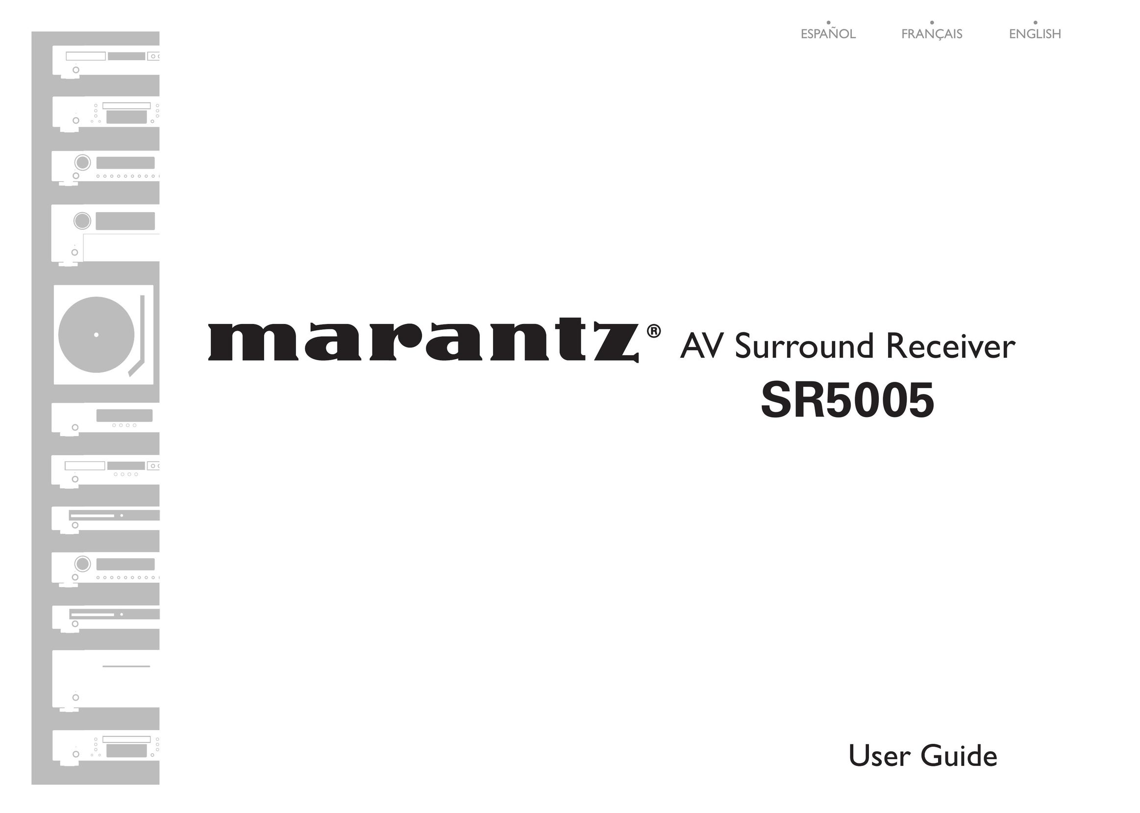 Marantz SR5005 Home Theater System User Manual